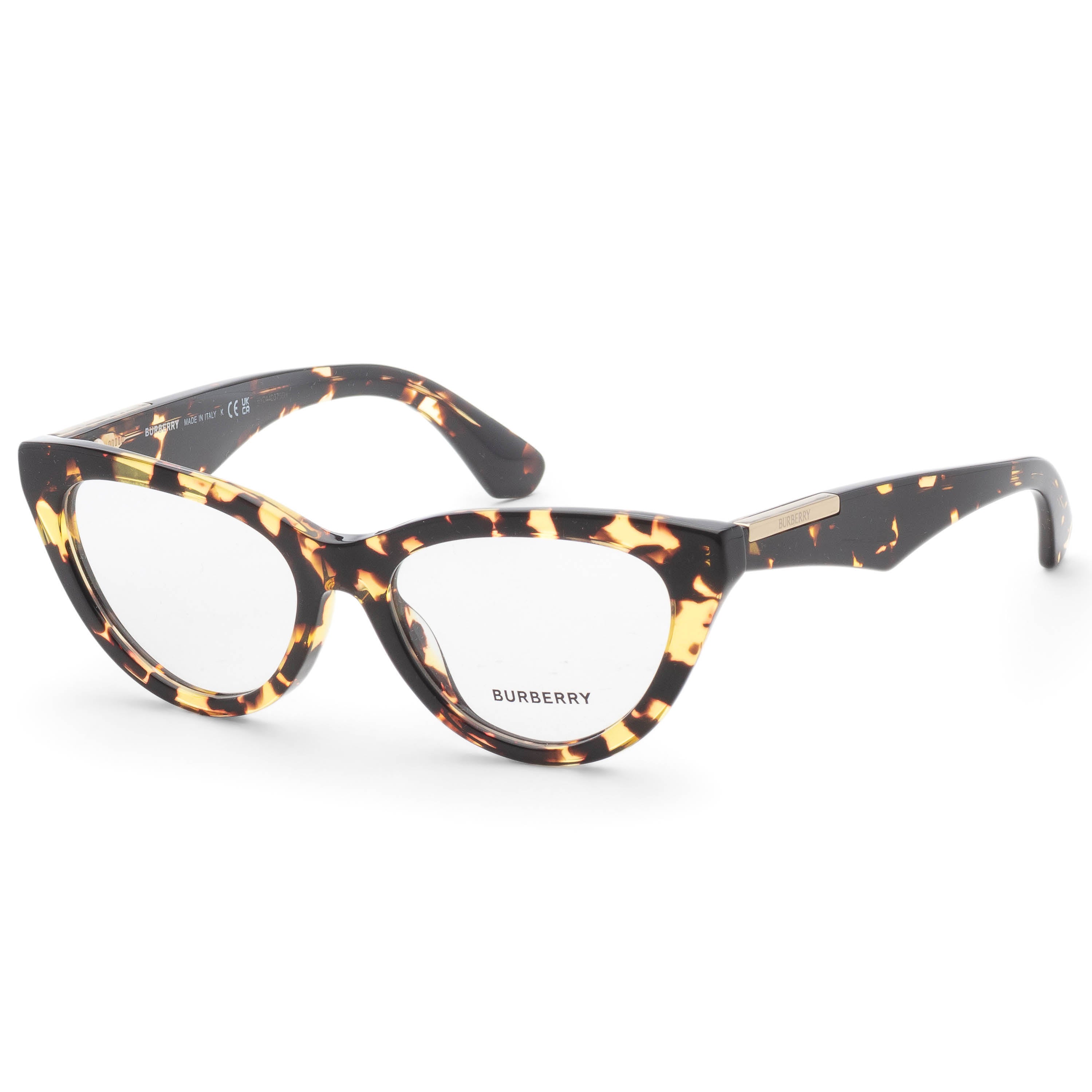 Burberry Women's 53mm Yellow Havana Eyeglasses BE2418U-4106-53