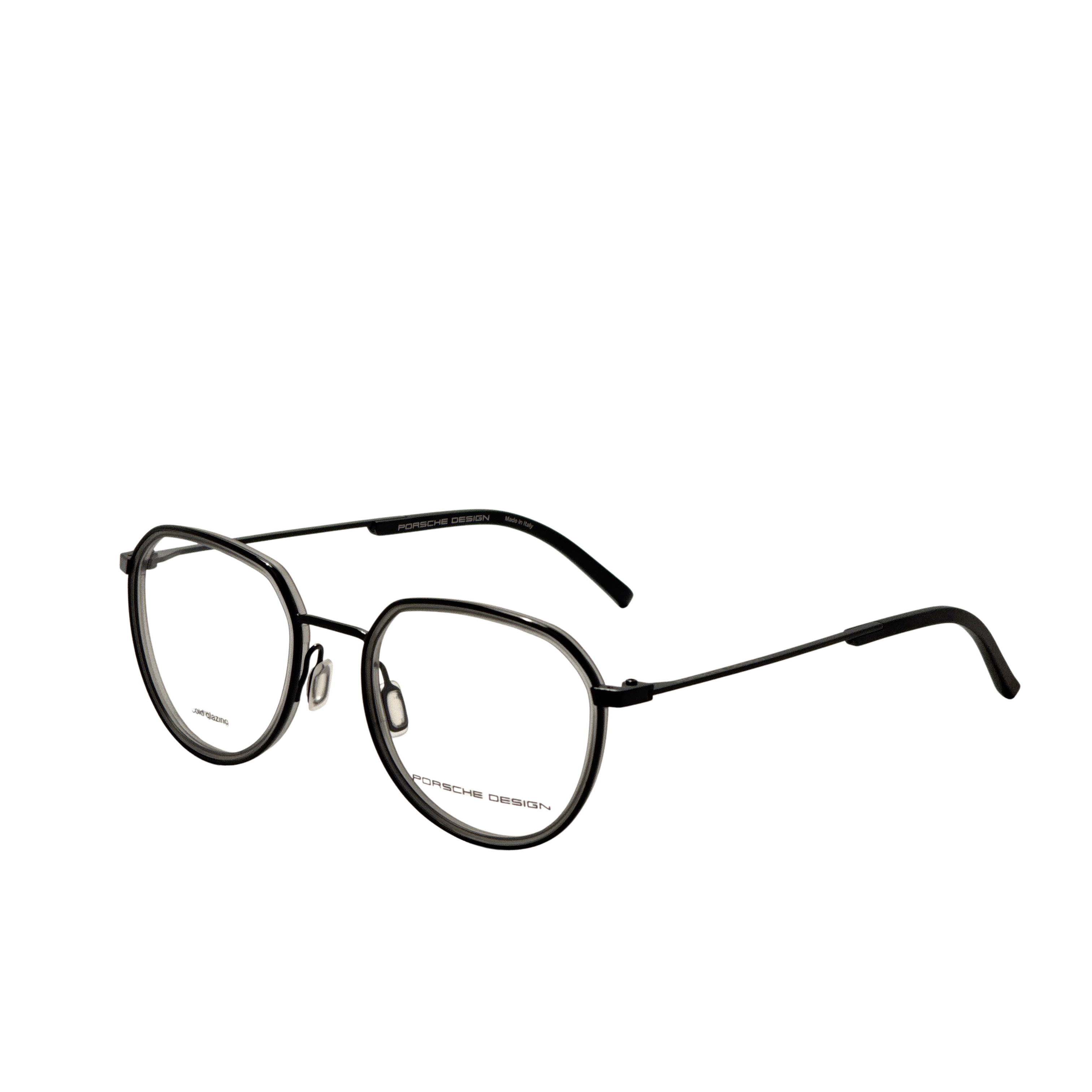 Porsche Design Men's 53 mm Black Eyeglasses P8740-53A000