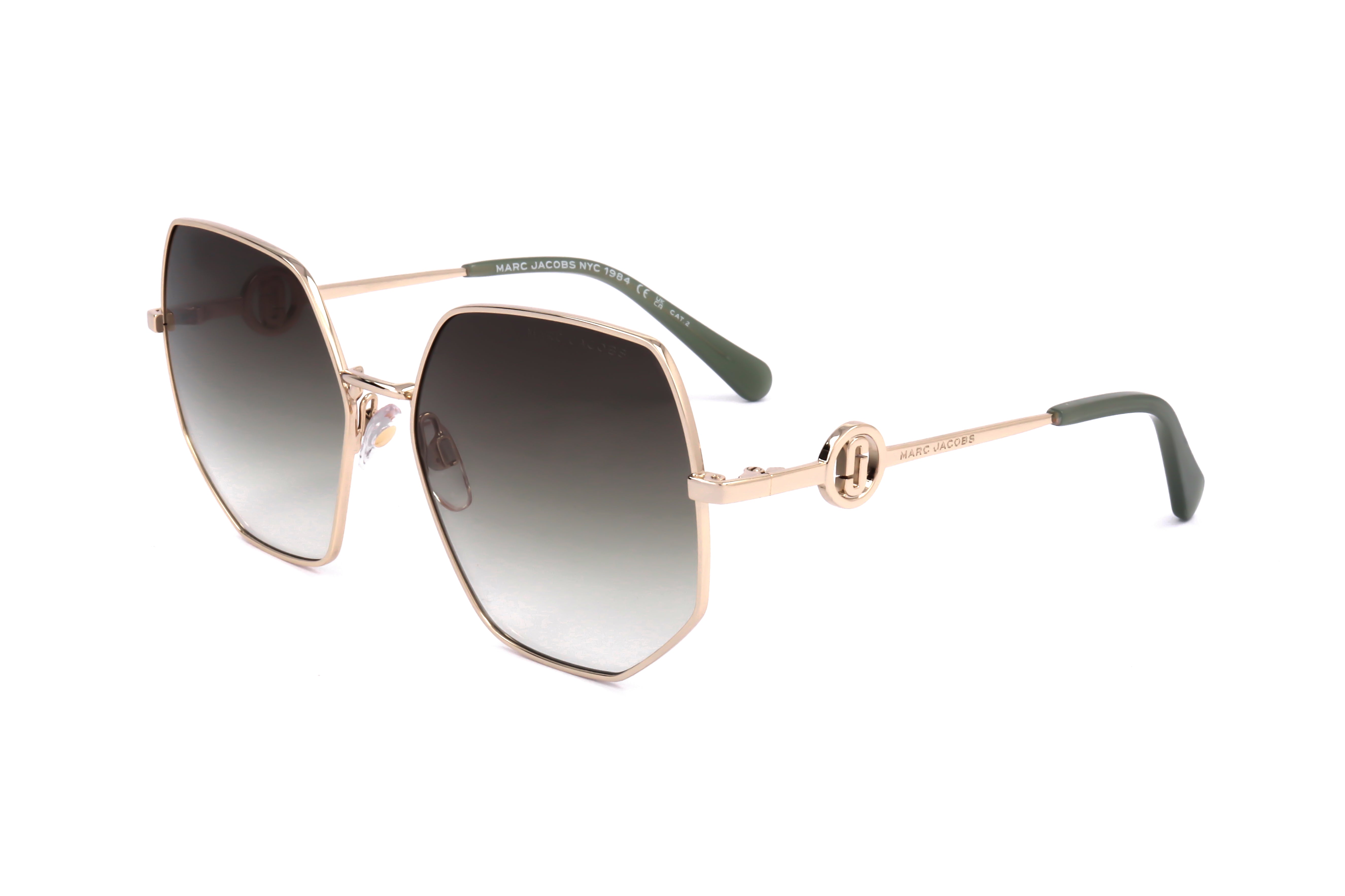 Marc Jacobs Women's 59mm Gold Green Sunglasses MARC730-S-PEF-59