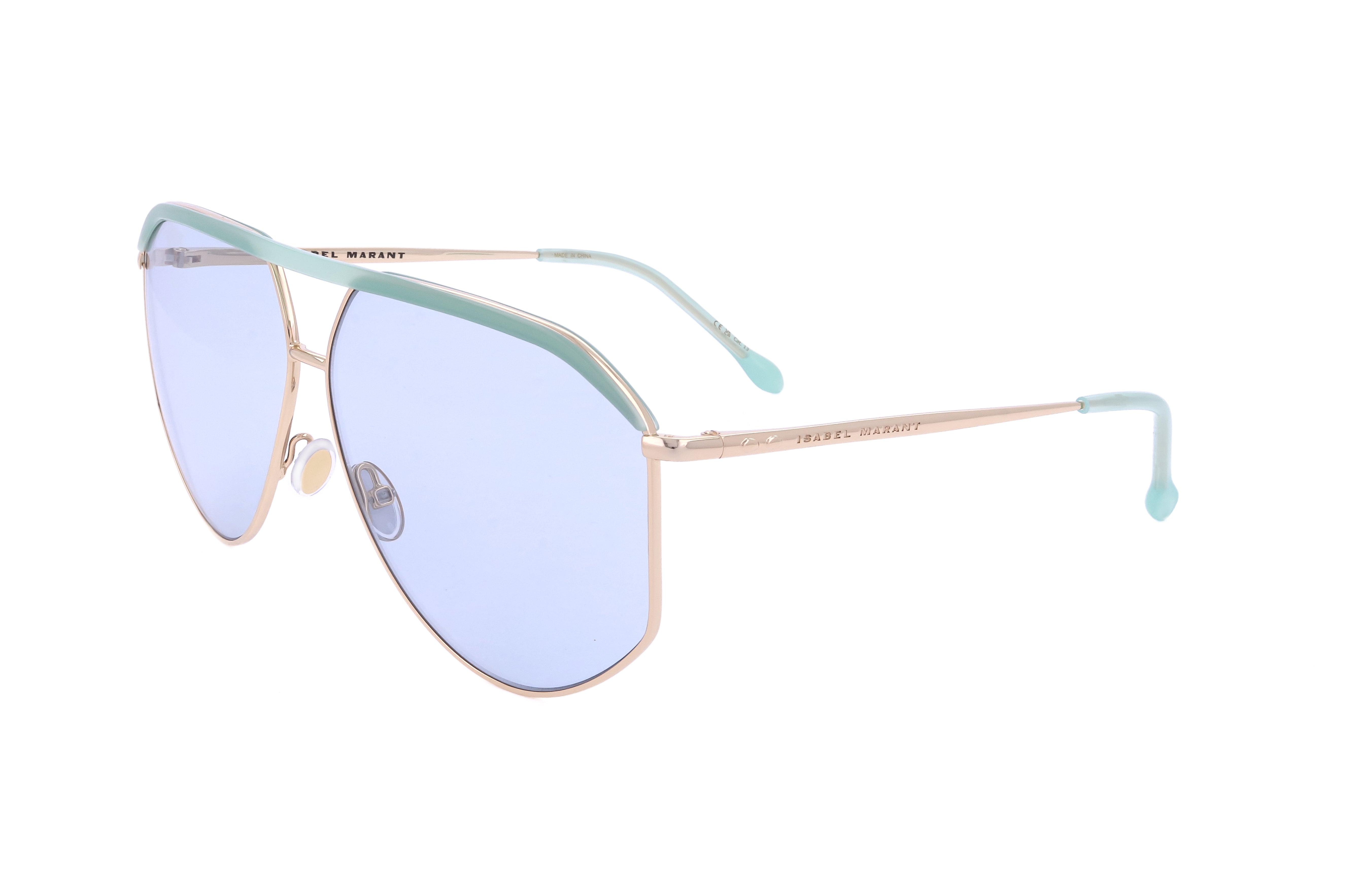 Isabel Marant Women's 64mm Gold Green Sunglasses IM0139-S-PEF-64
