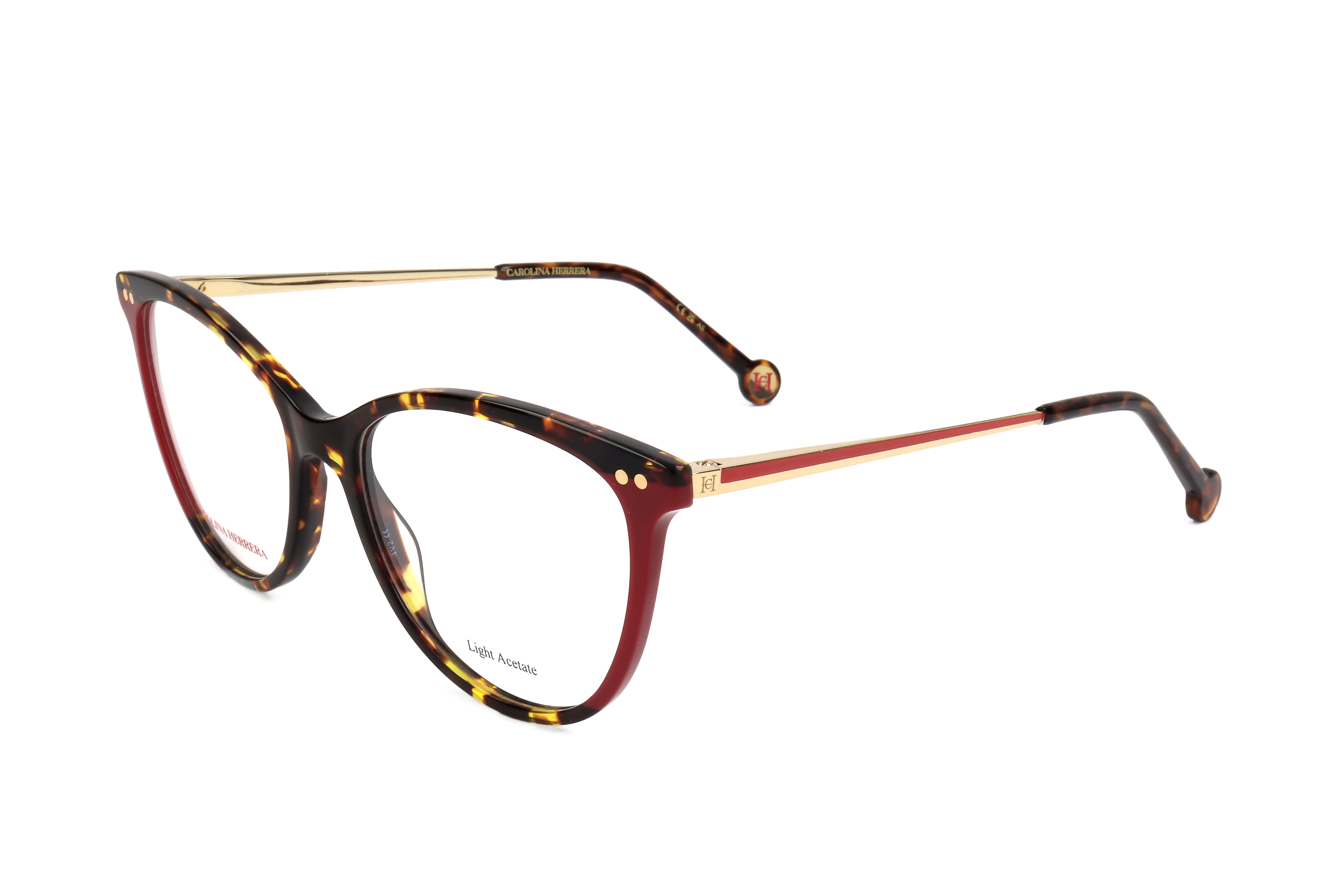 Carolina Herrera Women's 52mm Havana Red Eyeglasses HER0210-O63-52
