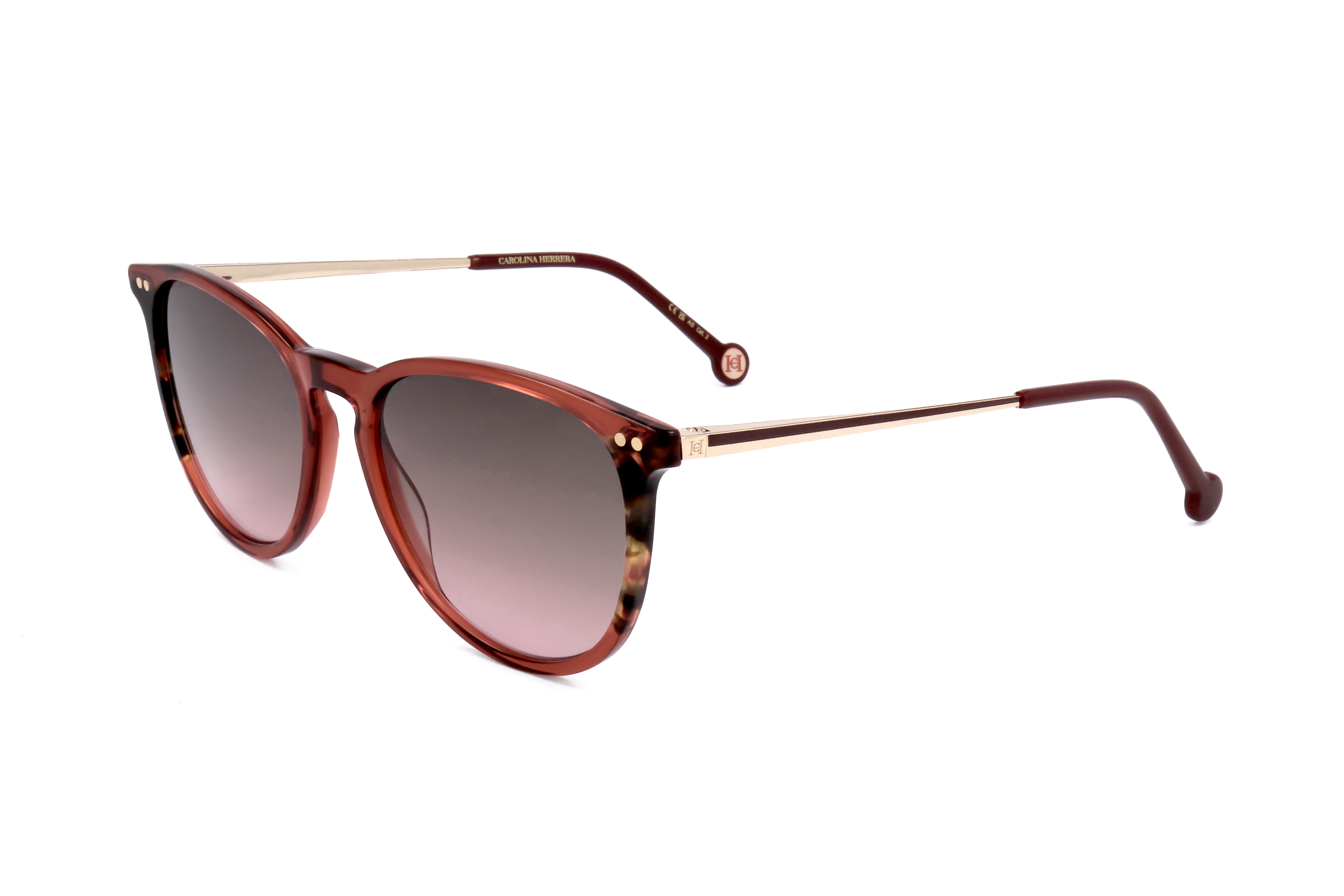Carolina Herrera Women's 54mm Burgundy Havana Sunglasses HER0184-S-YDC-54