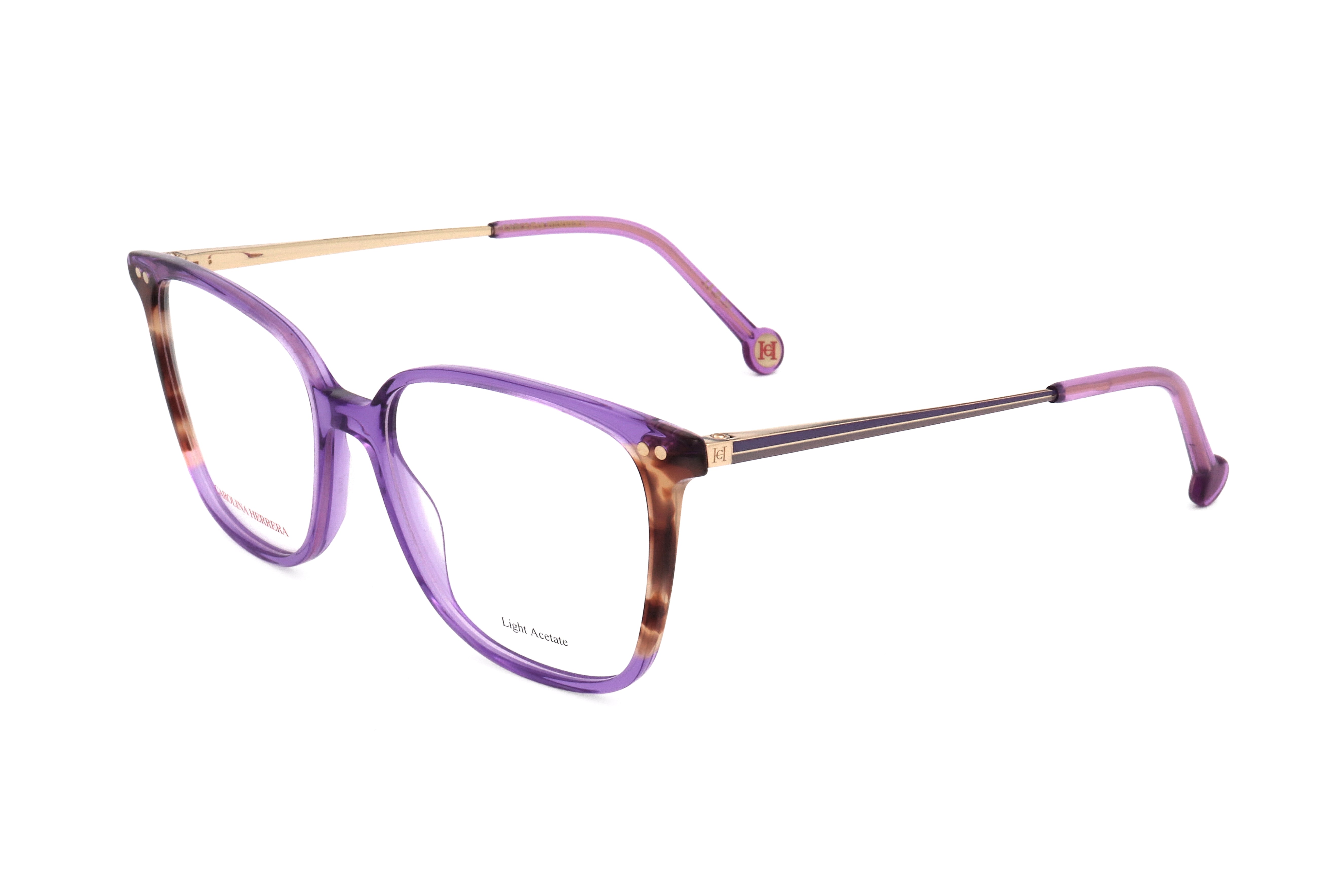 Carolina Herrera Women's 53mm Violet Havana Eyeglasses HER0165-HKZ-53