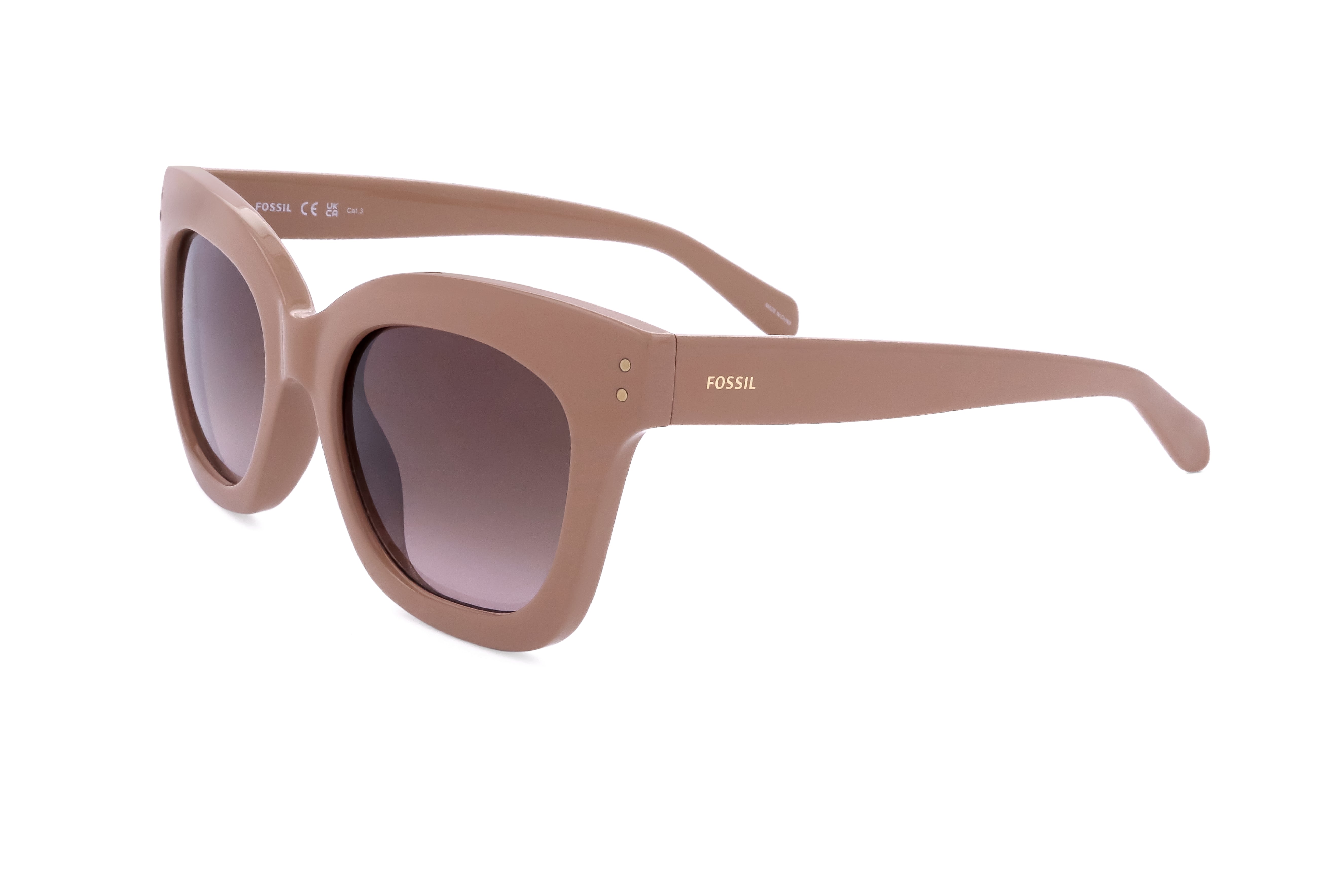 Fossil Women's 52mm Beige Sunglasses FOS3153-G-S-10A-52