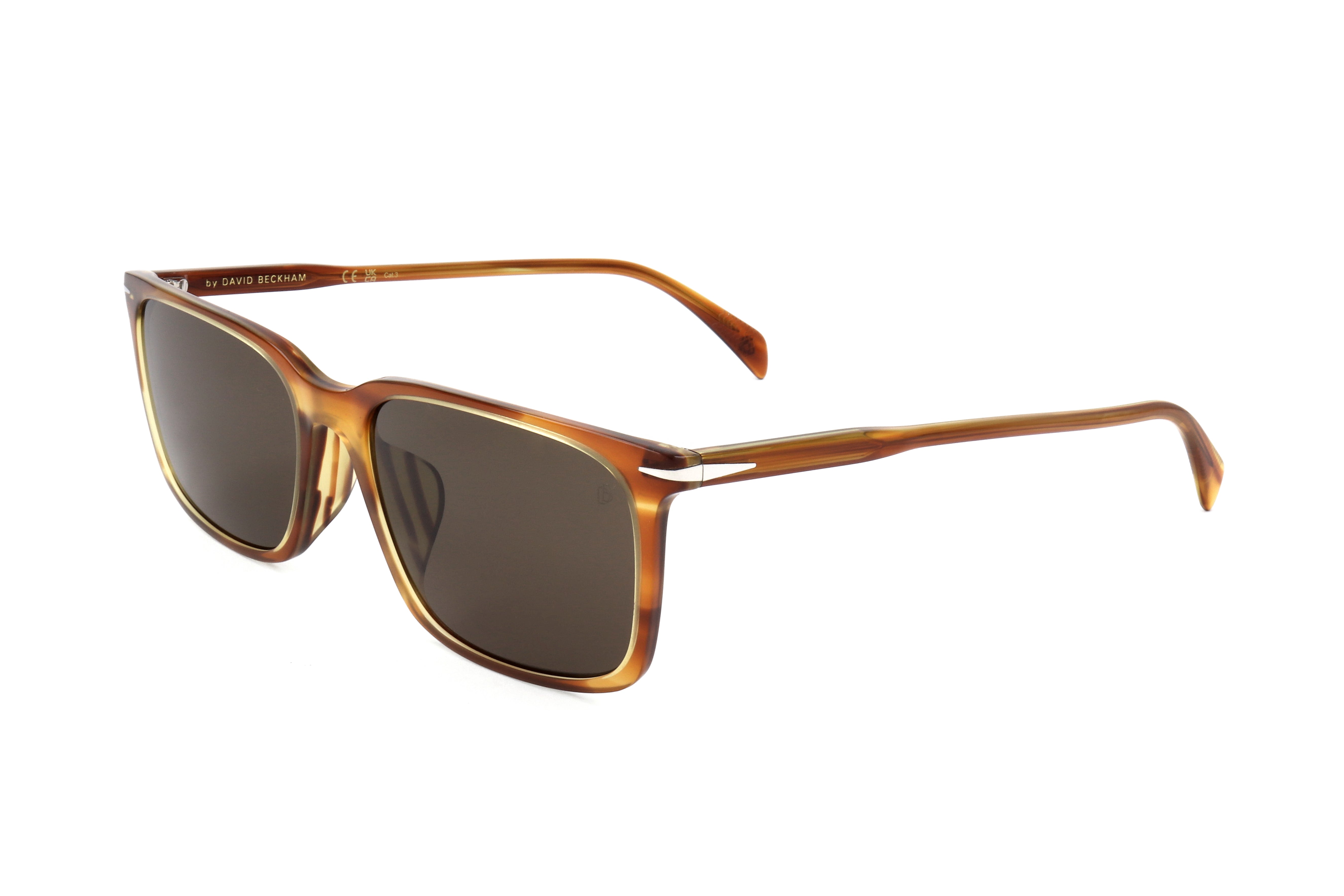 David Beckham Men's 58mm Brown Horn Sunglasses DB1163-F-S-EX4-58