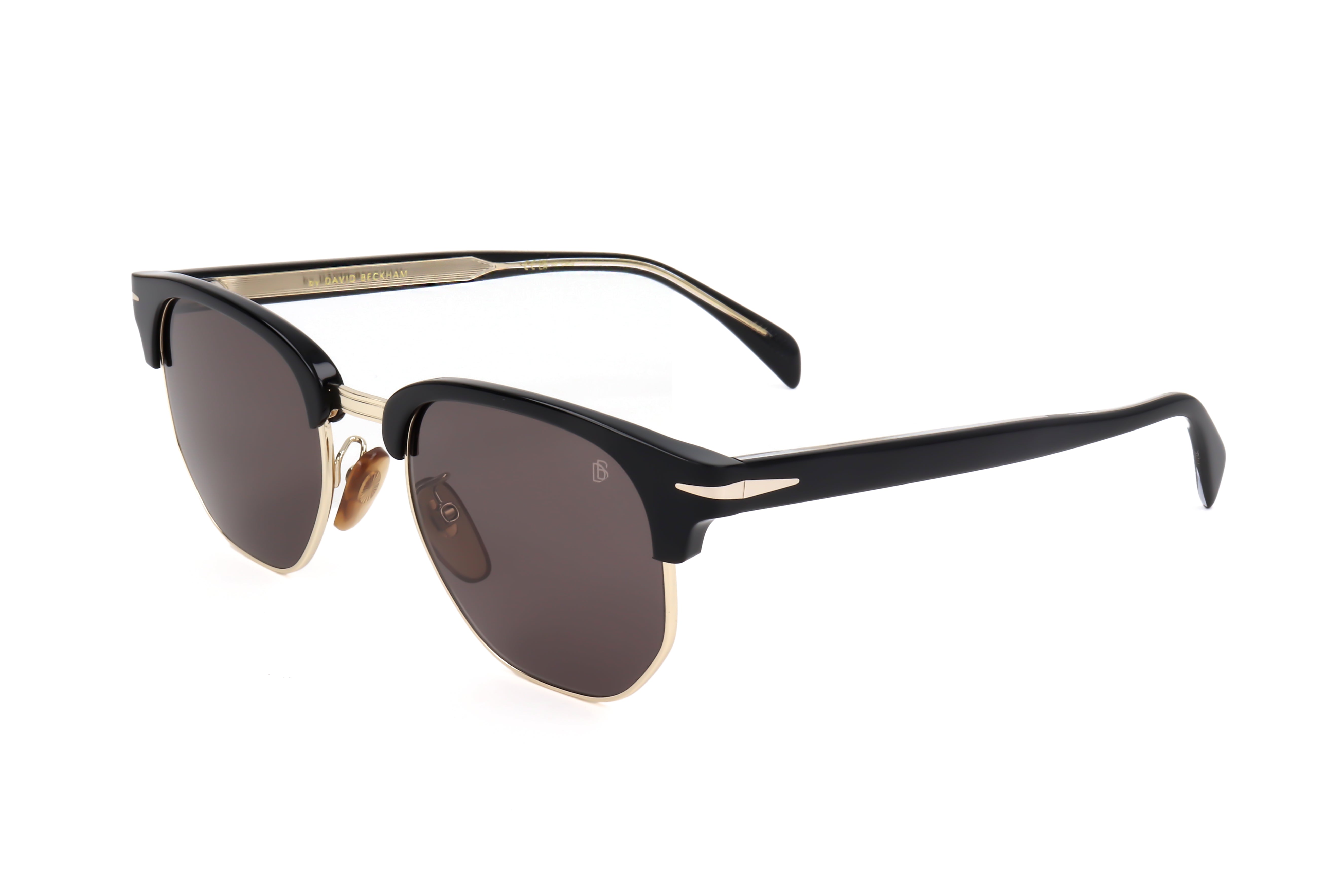David Beckham Men's 51mm Black Gold Sunglasses DB1002-S-2M2-51