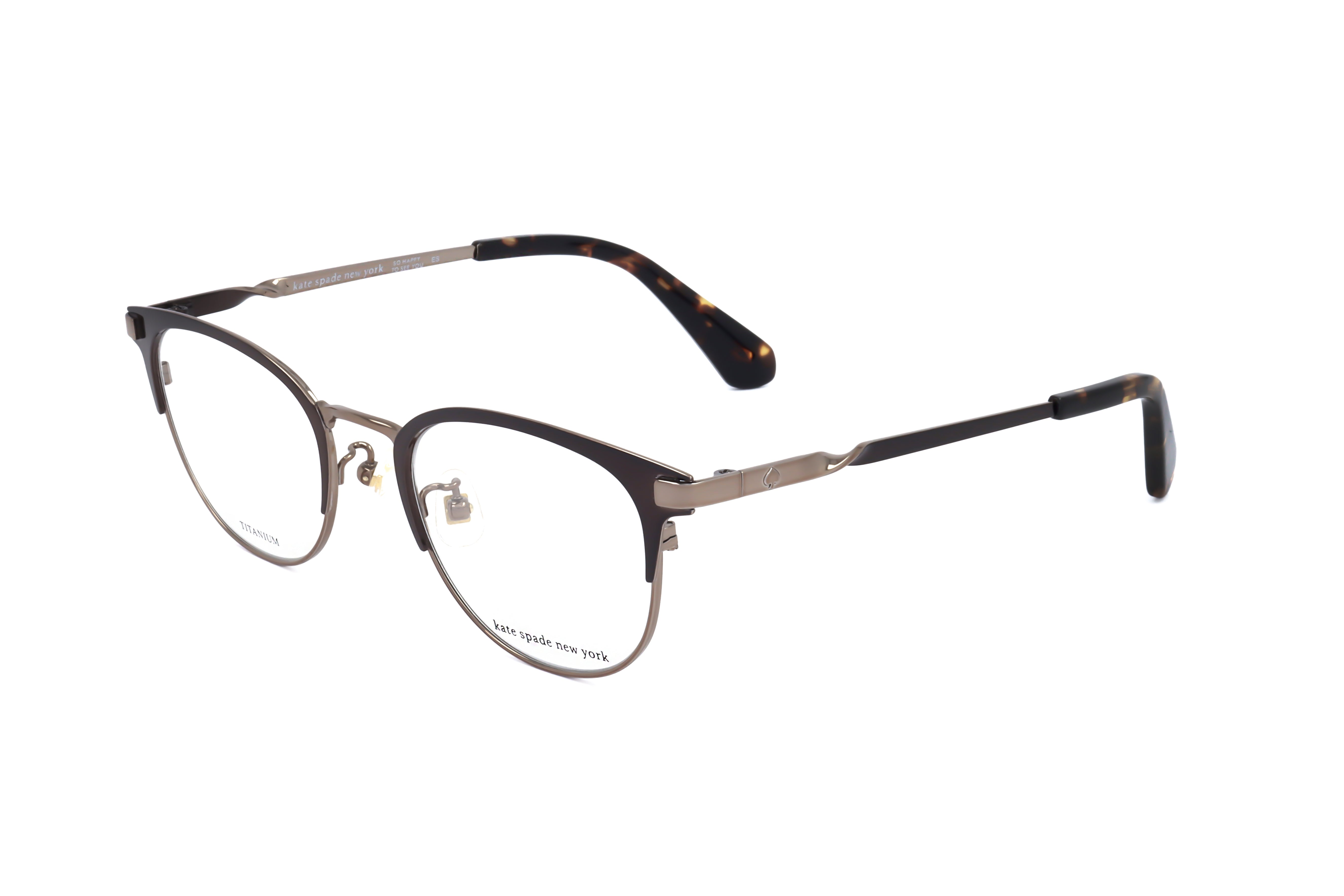 Kate Spade Women's 49mm Brown And Havana Eyeglasses DANYELLE-F-WR9-49