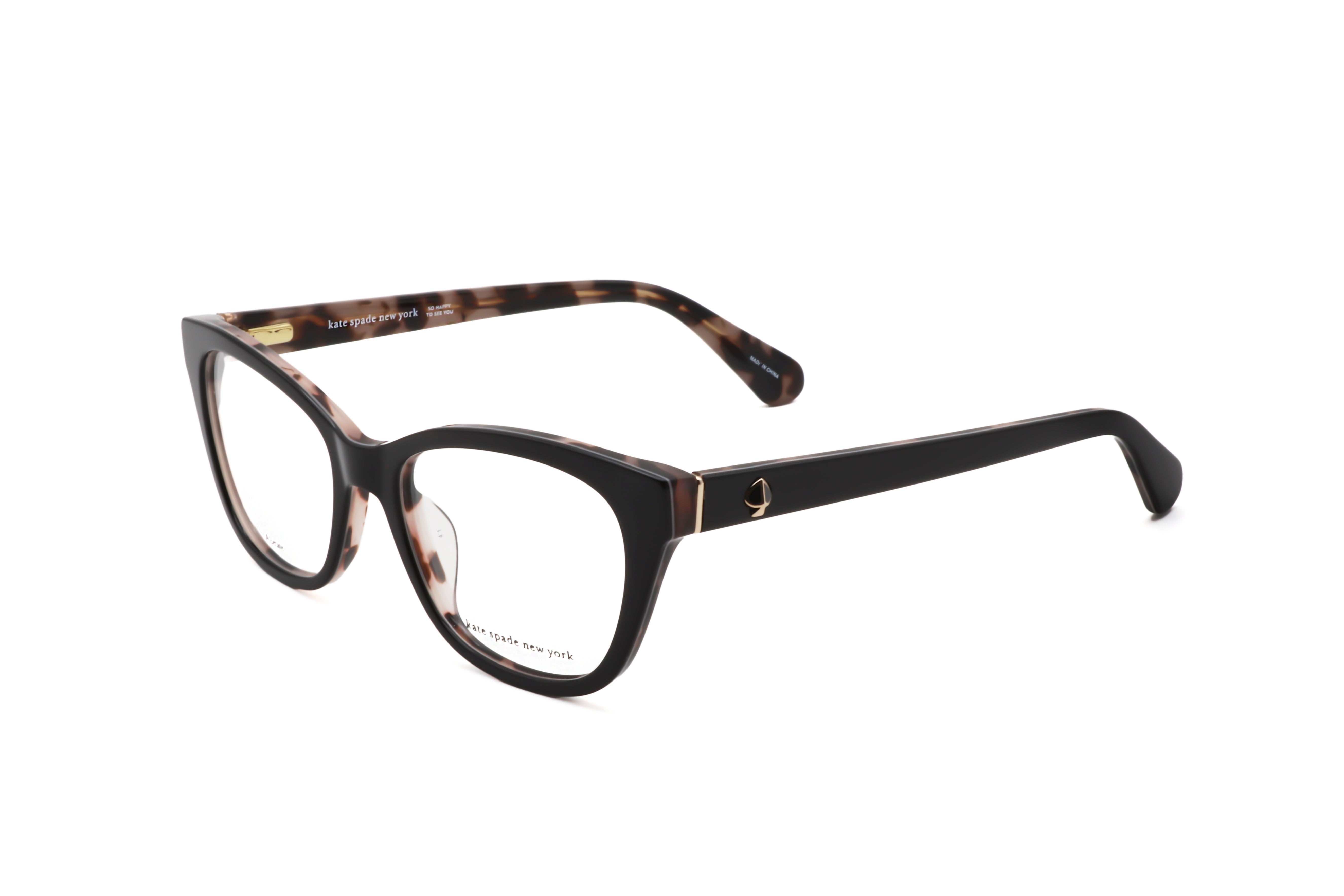 Kate Spade Women's 50mm Black Eyeglasses CAROLAN-807-50