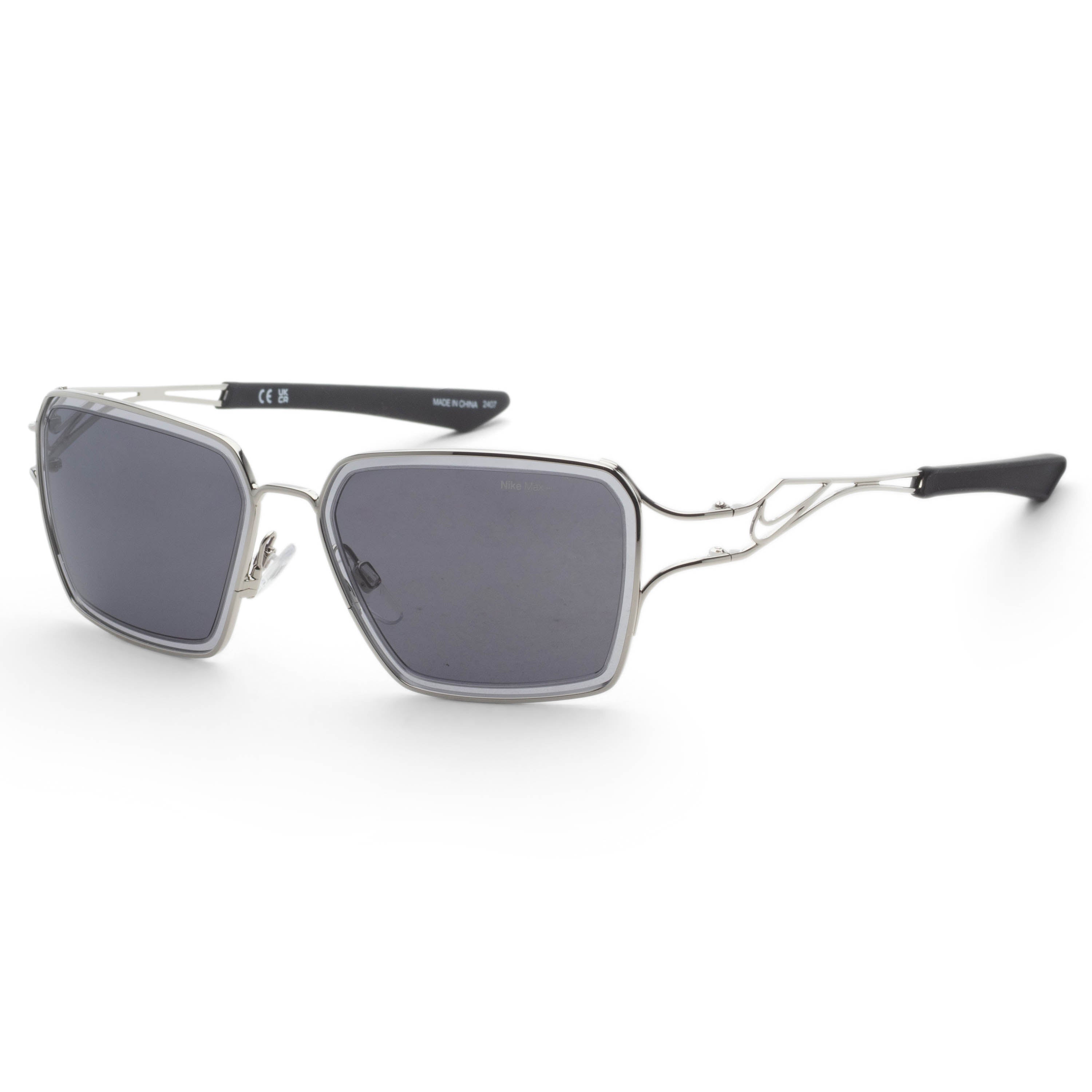 Nike Unisex Veil Prism 57mm Silver Grey EV24049-040-57