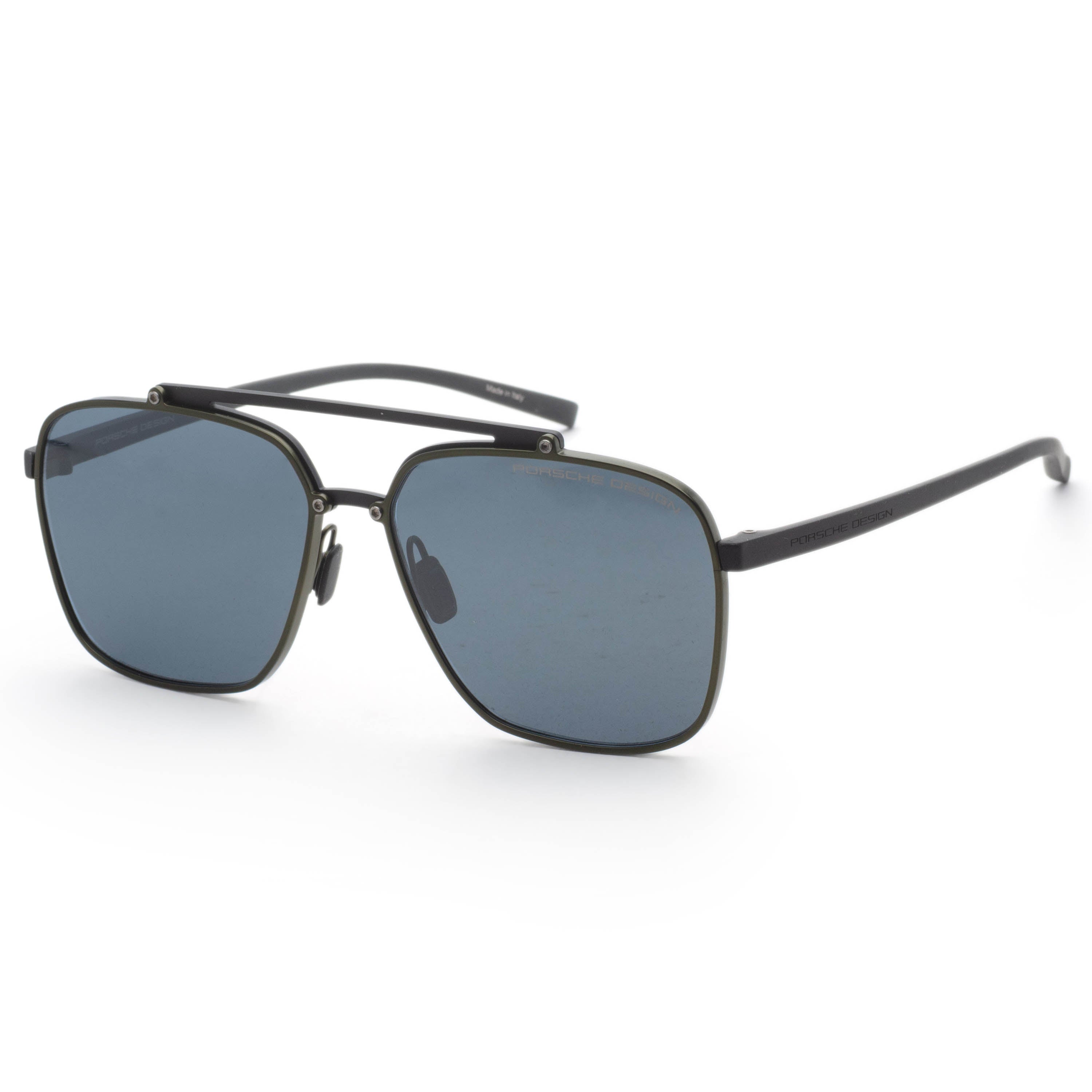 Porsche Design Men's 59 mm Olive Black Sunglasses P8937-59E267