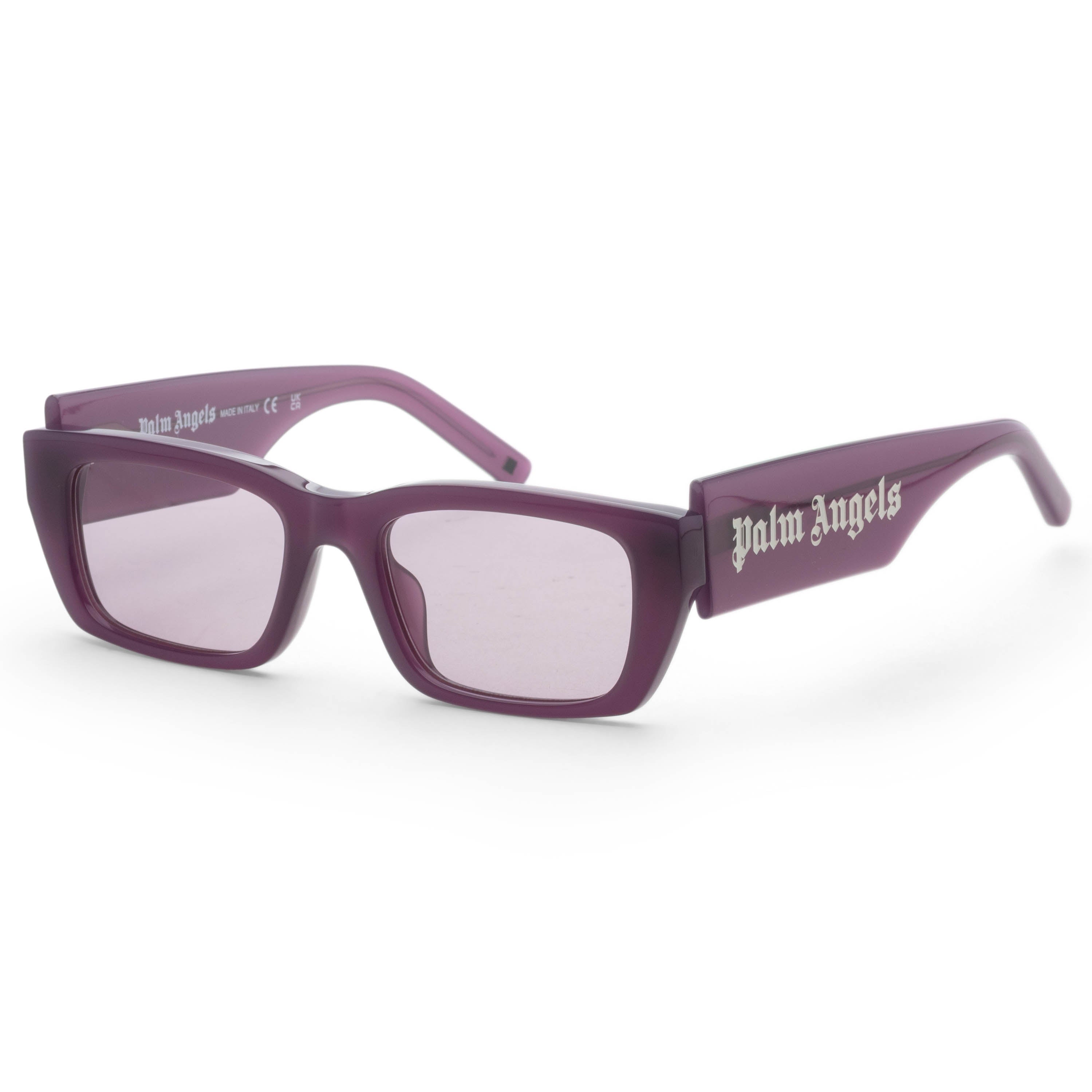 Palm Angels Unisex Palm 53mm Purple Eyeglasses PERI002C99PLA0013737