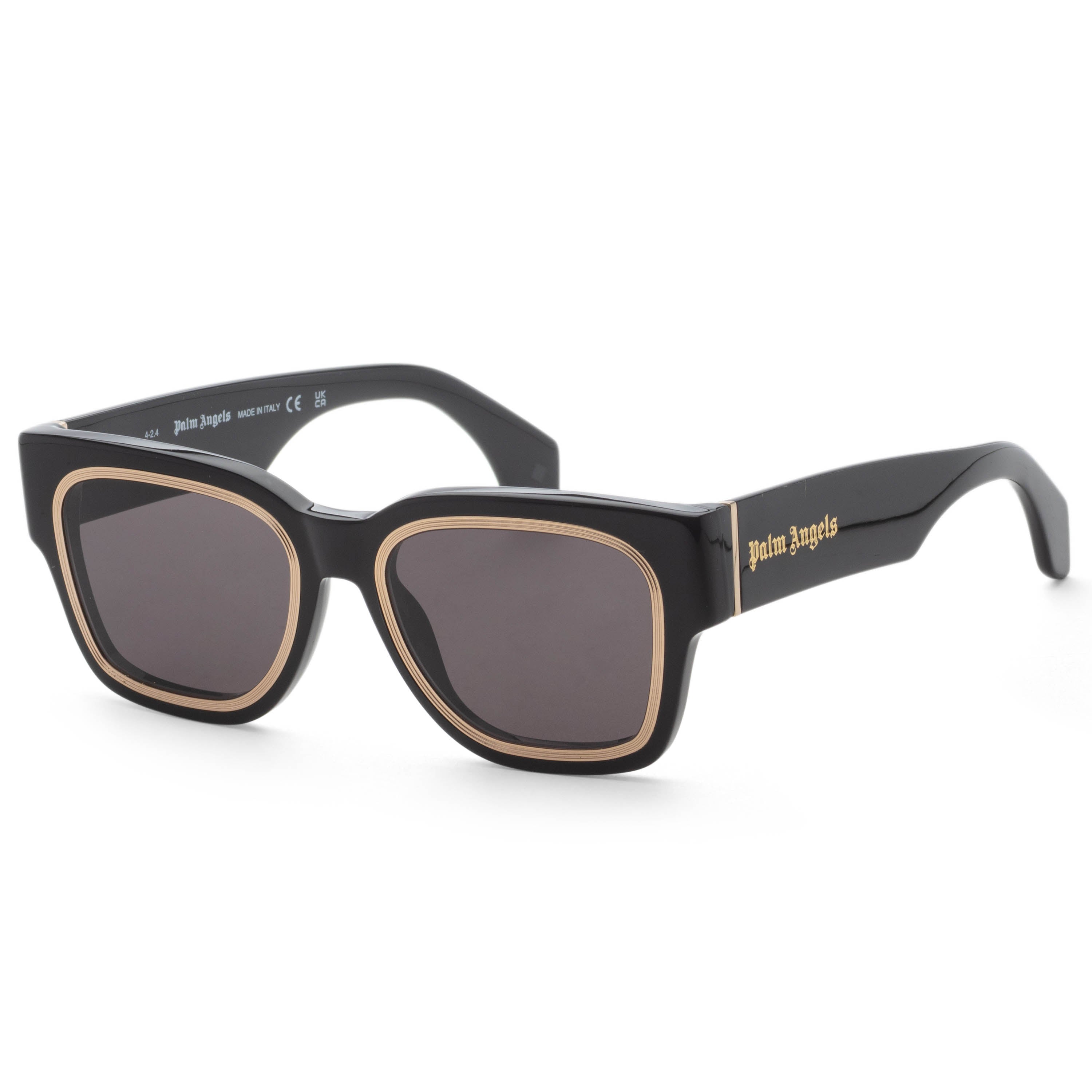 Palm Angels Unisex Arcadia 53mm Black Sunglasses PERI096F24PLA0011007