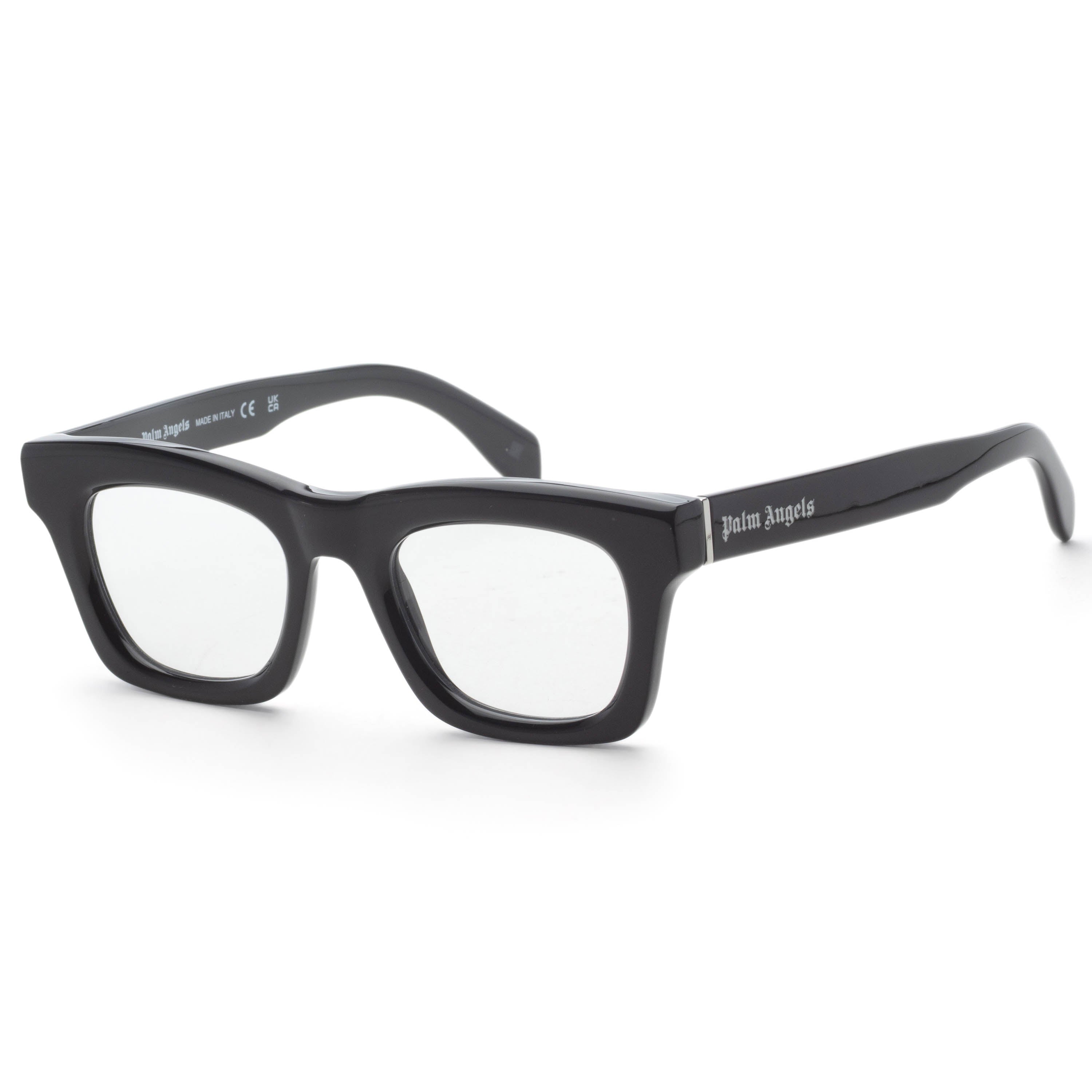 Palm Angels Unisex Style 6 50mm Black Eyeglasses PERJ006F24PLA0011000-50