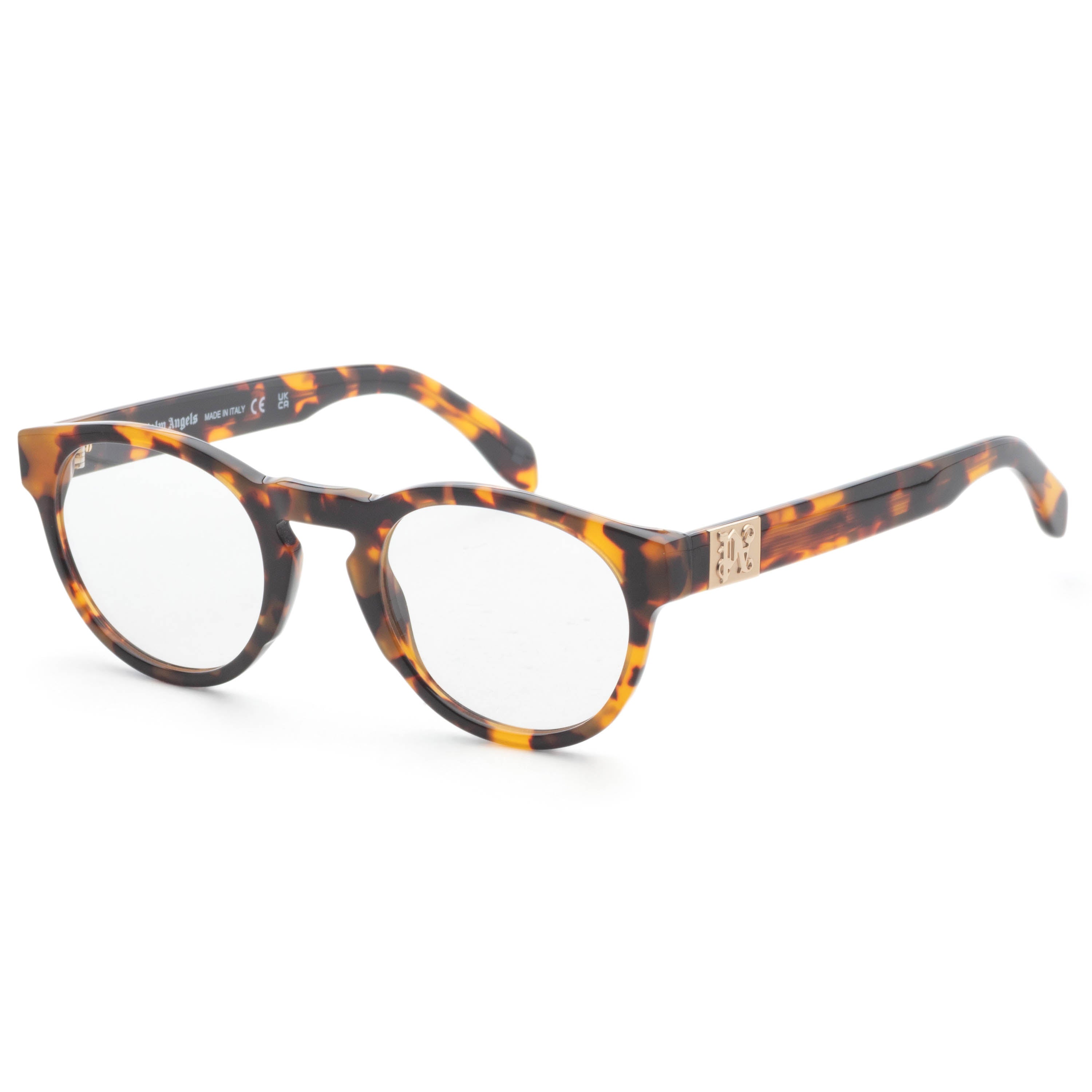 Palm Angels Unisex Style 8 51mm Havana Eyeglasses PERJ008F24PLA0016000-51
