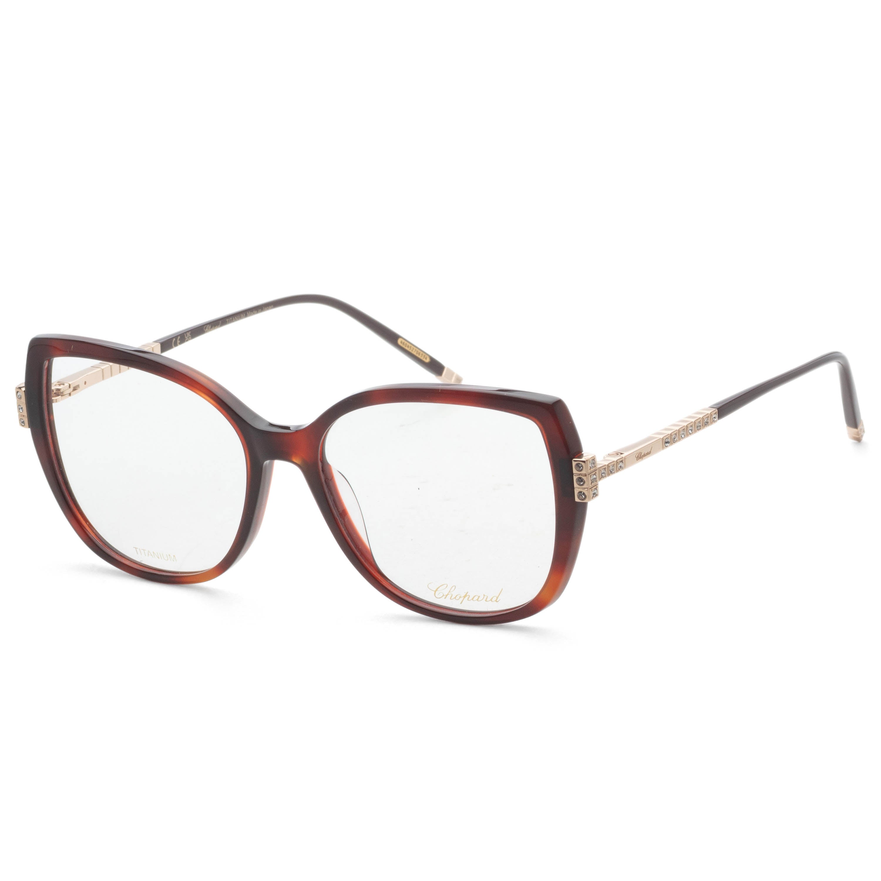 Chopard Women's 55 mm Havana Eyeglasses VCH360S550909