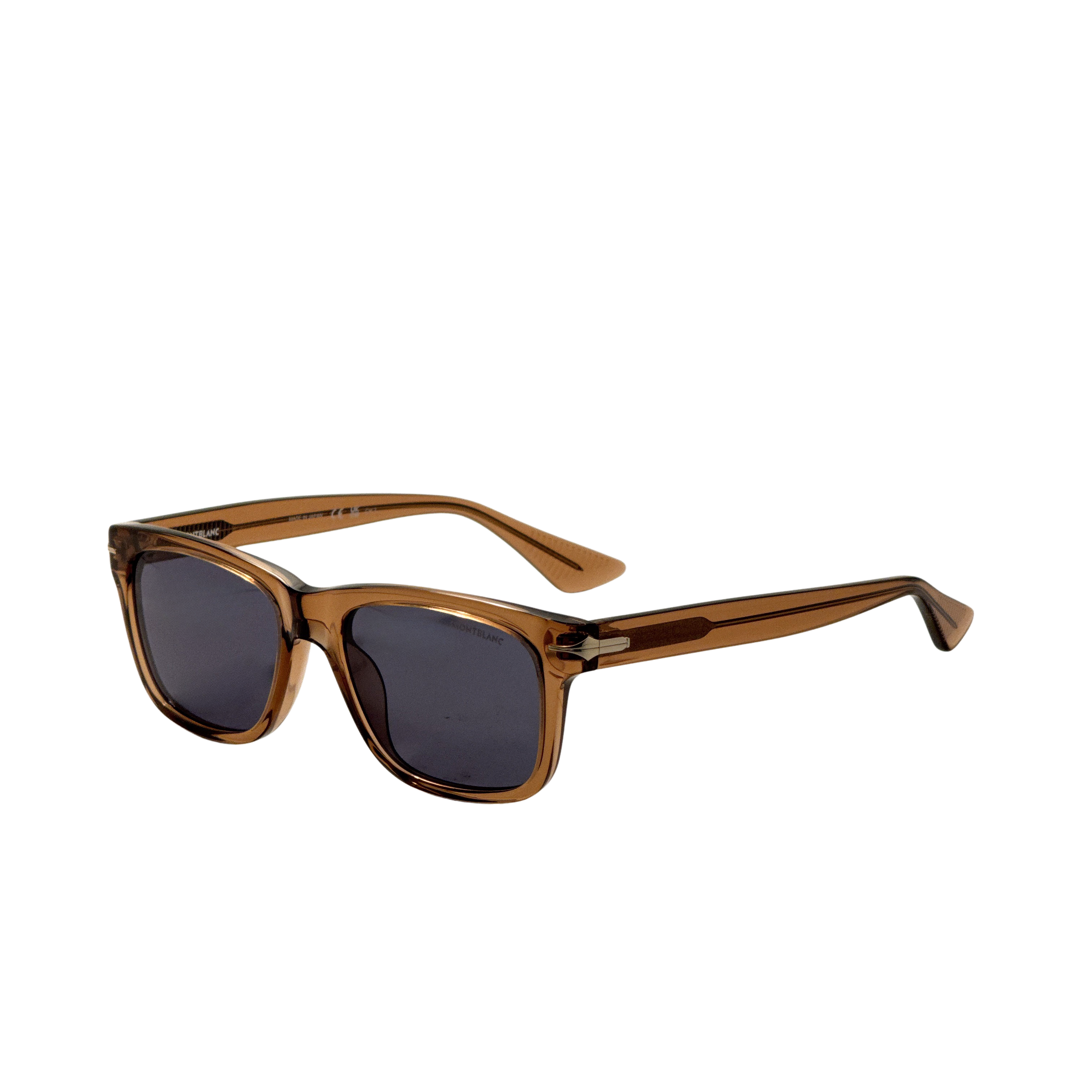 Montblanc Men's 54 mm Brown Sunglasses MB0263S-005-54