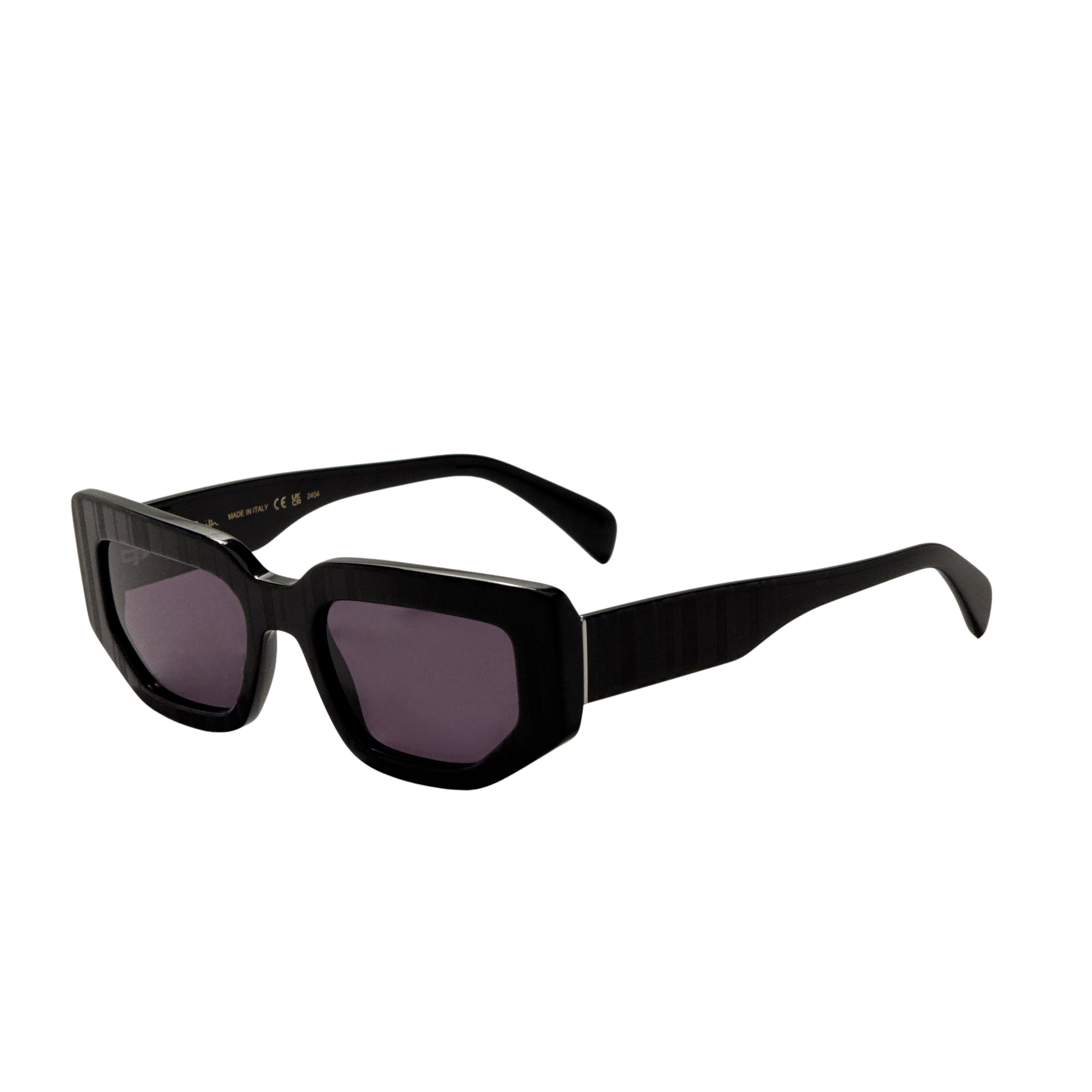 Paul Smith Unisex Kennet 54mm Black Stripes All Over Sunglasses PS24617S-007-54