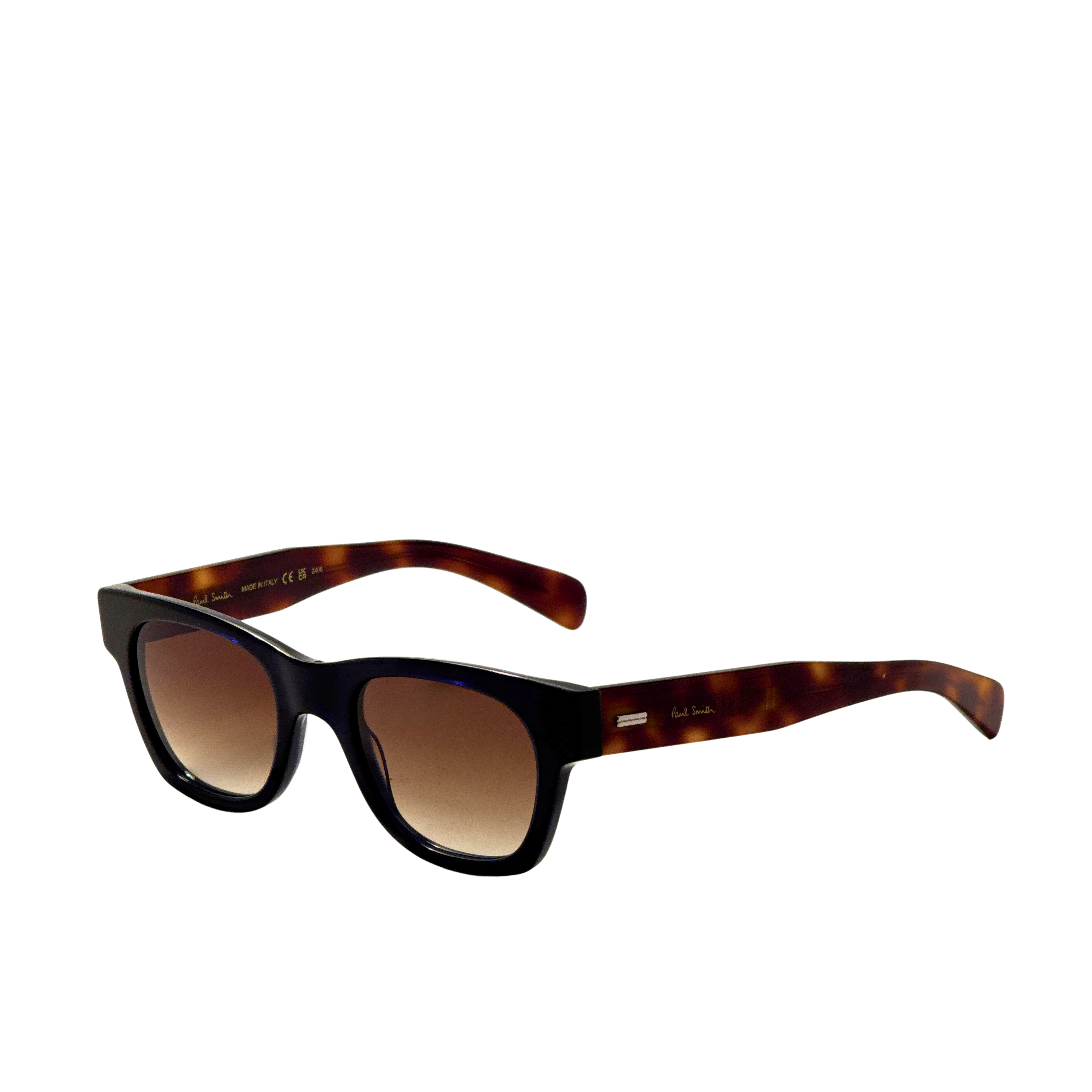 Paul Smith Men's Highgate 51mm Transparent Blue Sunglasses PSSN097-410-51