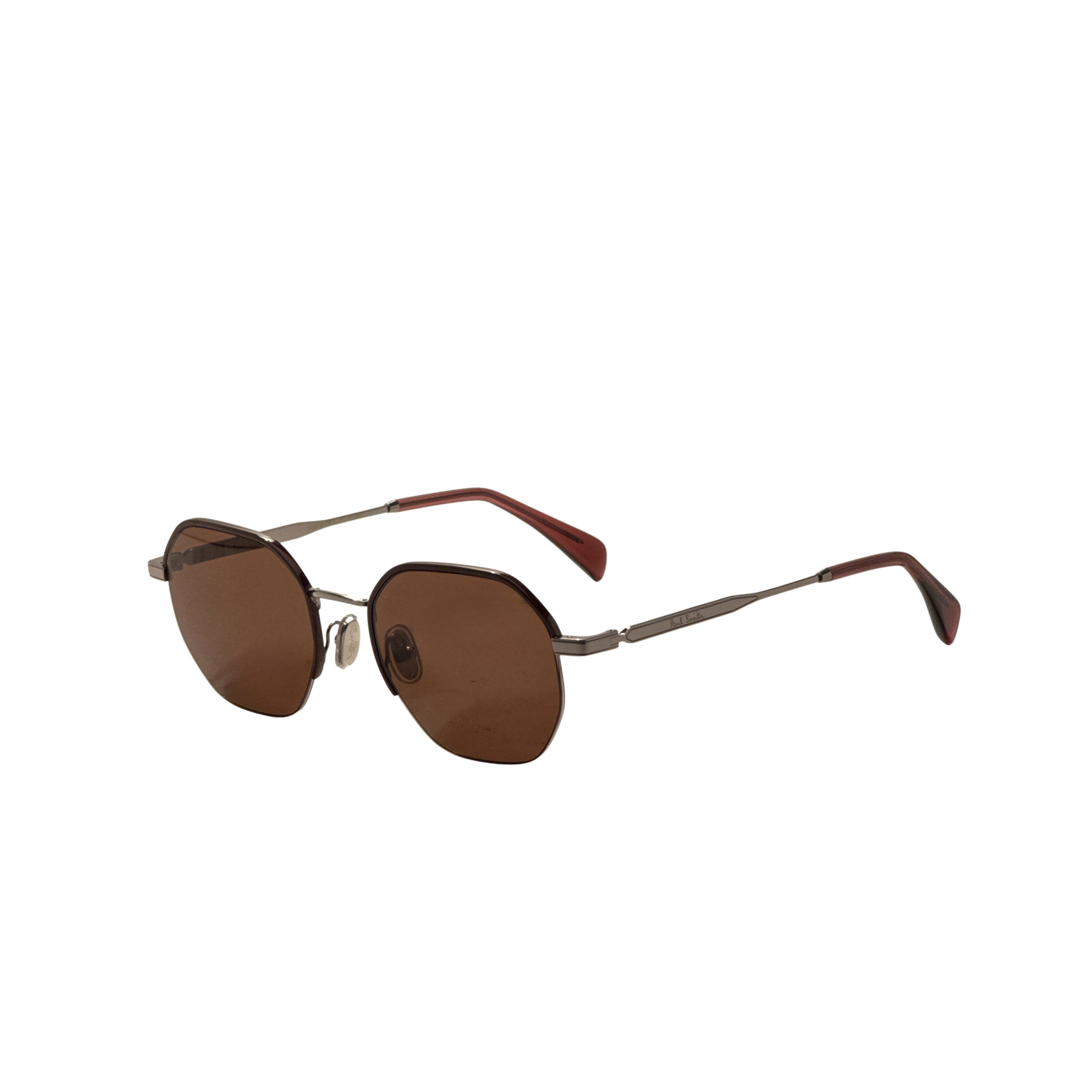 Paul Smith Men's Lovell 53mm Gunmetal Red Sunglasses PS24110S-038-53