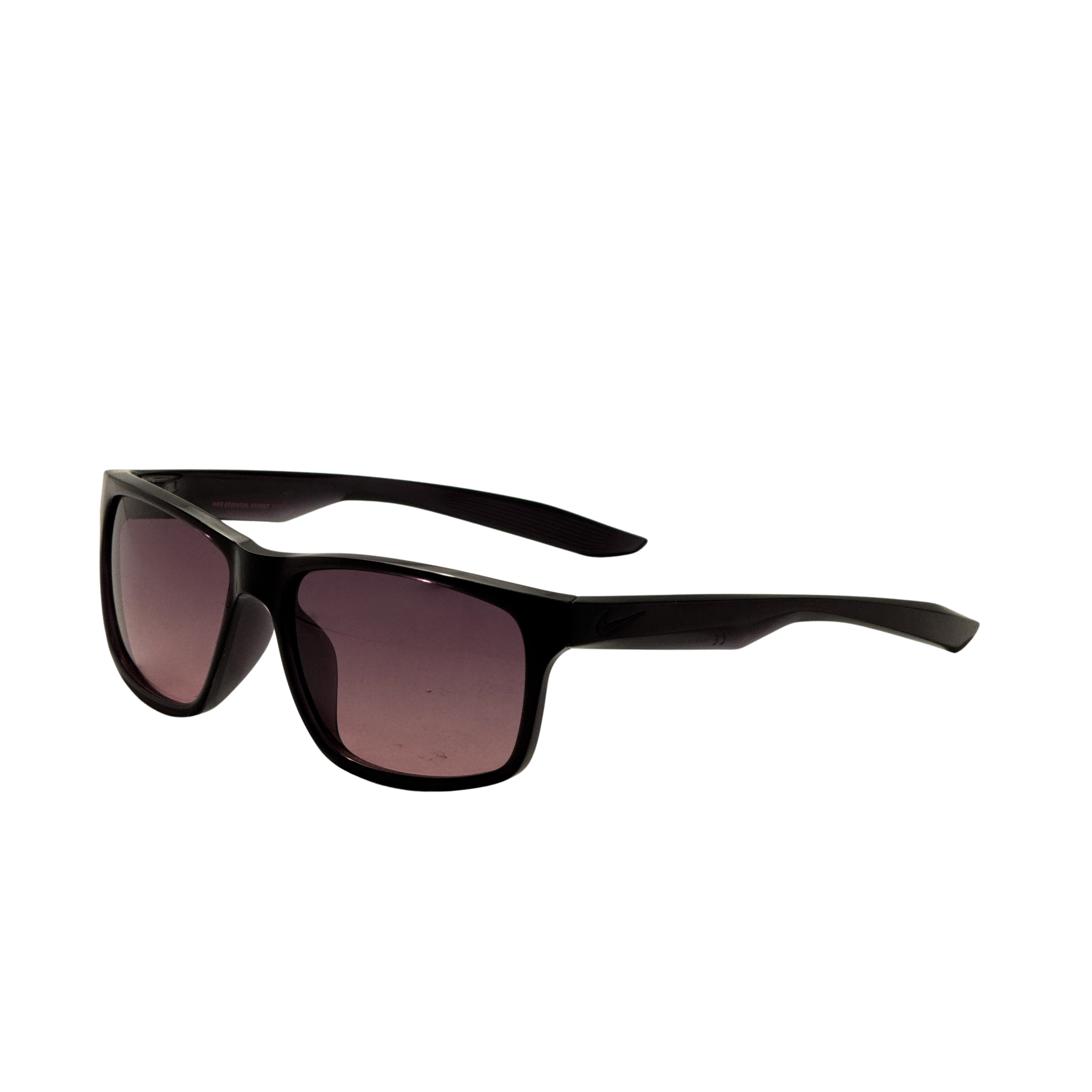 Nike Men's Essential Chaser 59mm Oil Grey Black Sunglasses EV0999-080-59