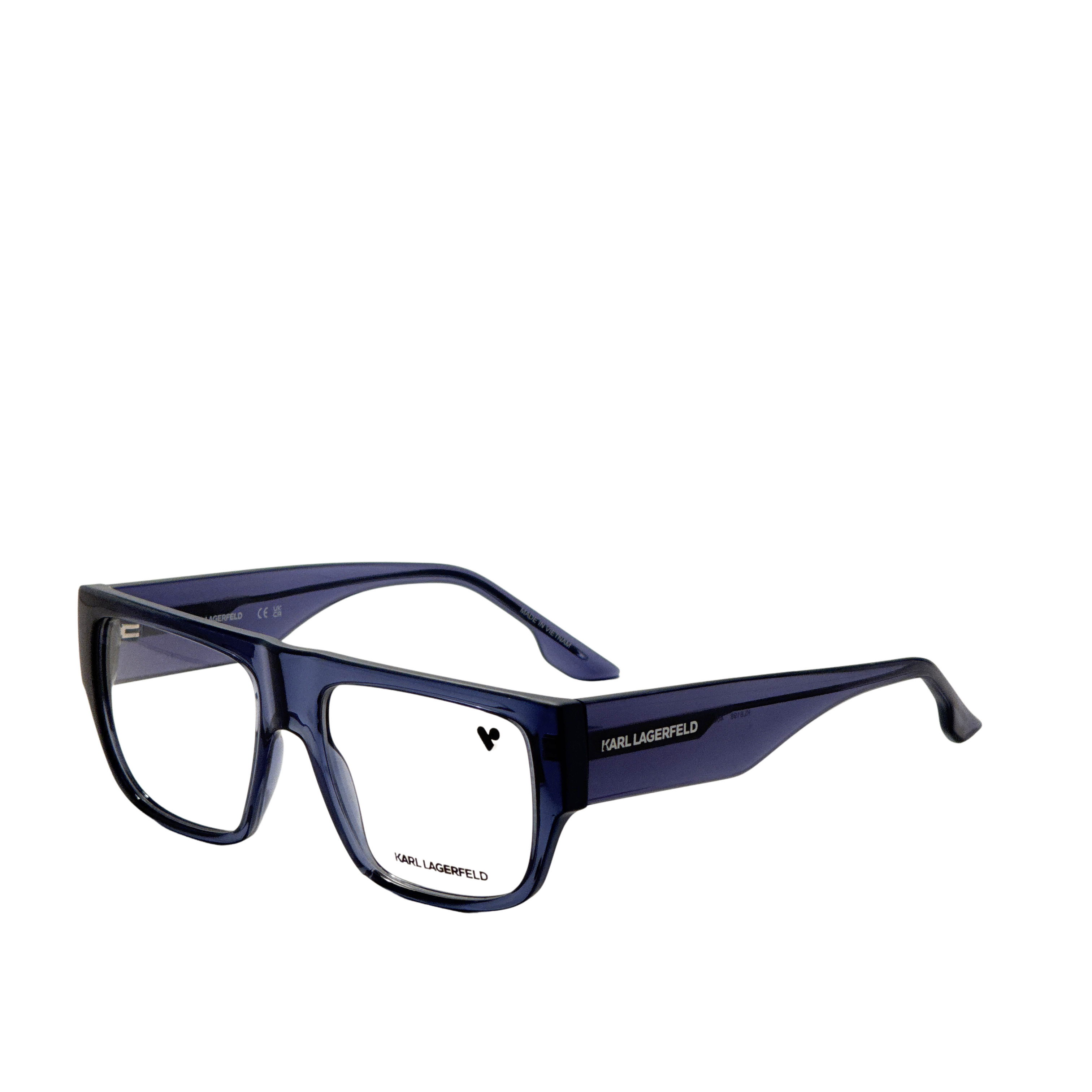 Karl Lagerfeld Men's 56mm Blue Eyeglasses KL6198-400-56