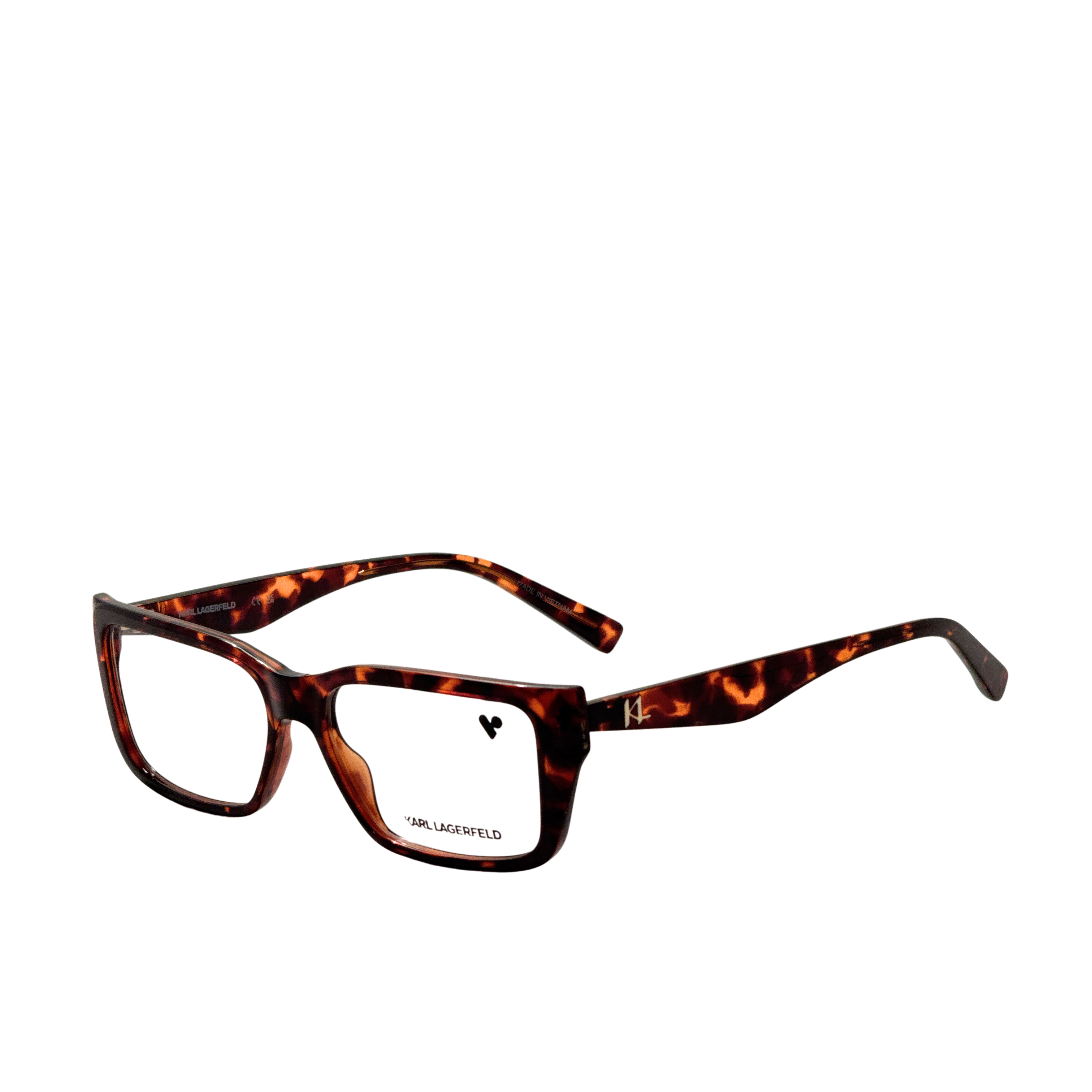 Karl Lagerfeld Women's 55mm Tortoise Eyeglasses KL6212-242-55