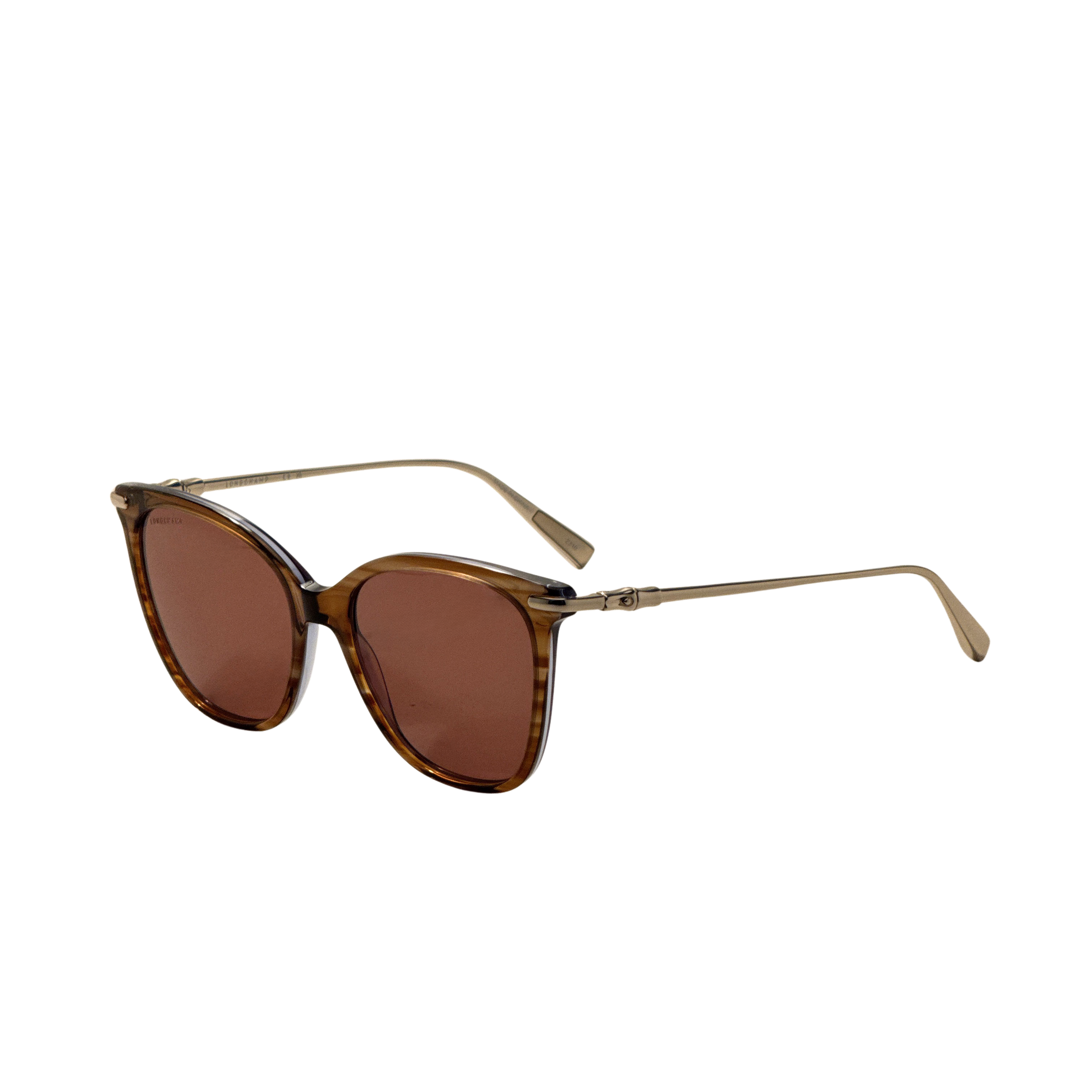 Longchamp Women's 55mm Striped Brown LO757S-211