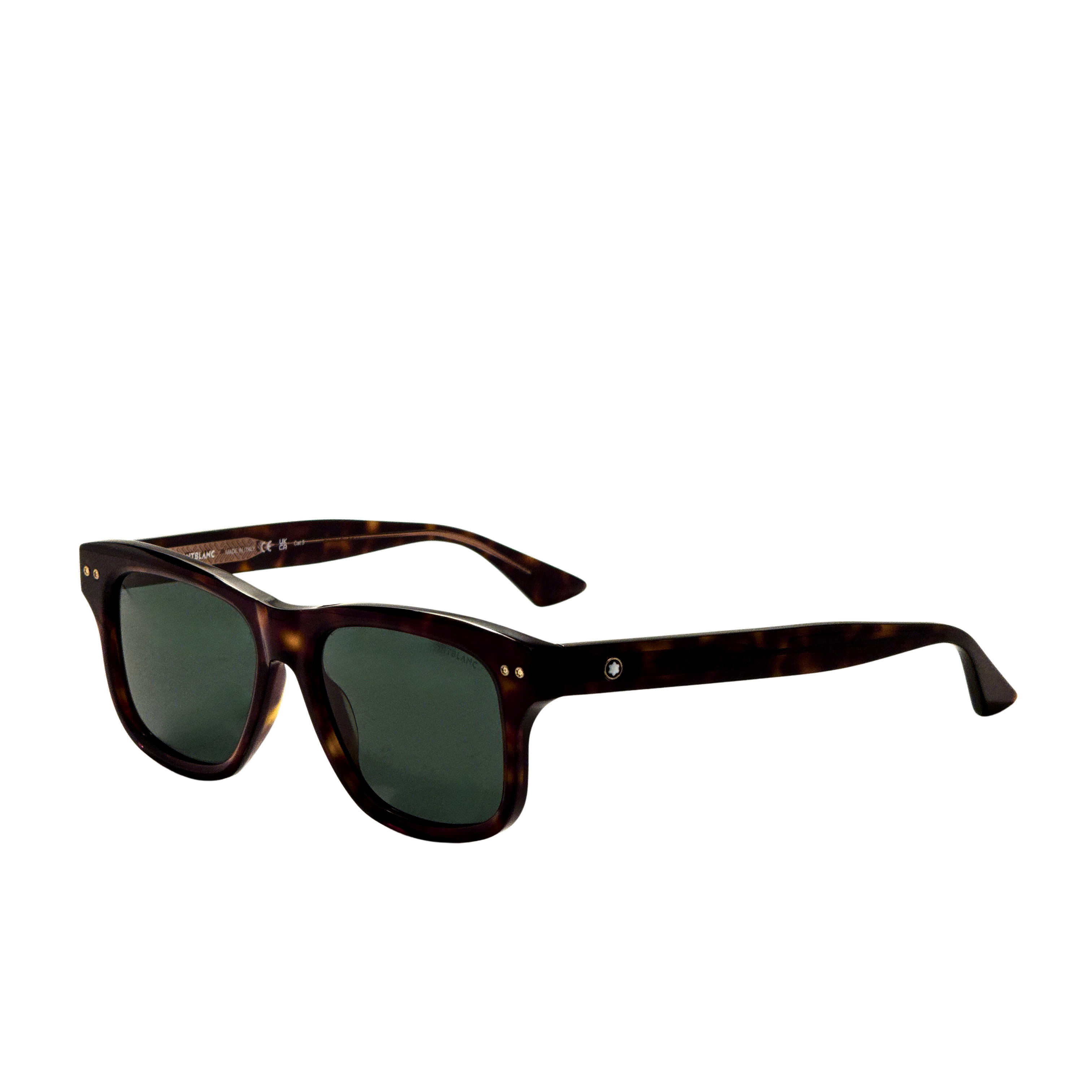 Montblanc Men's 55 mm Havana Sunglasses MB0319S-002-55