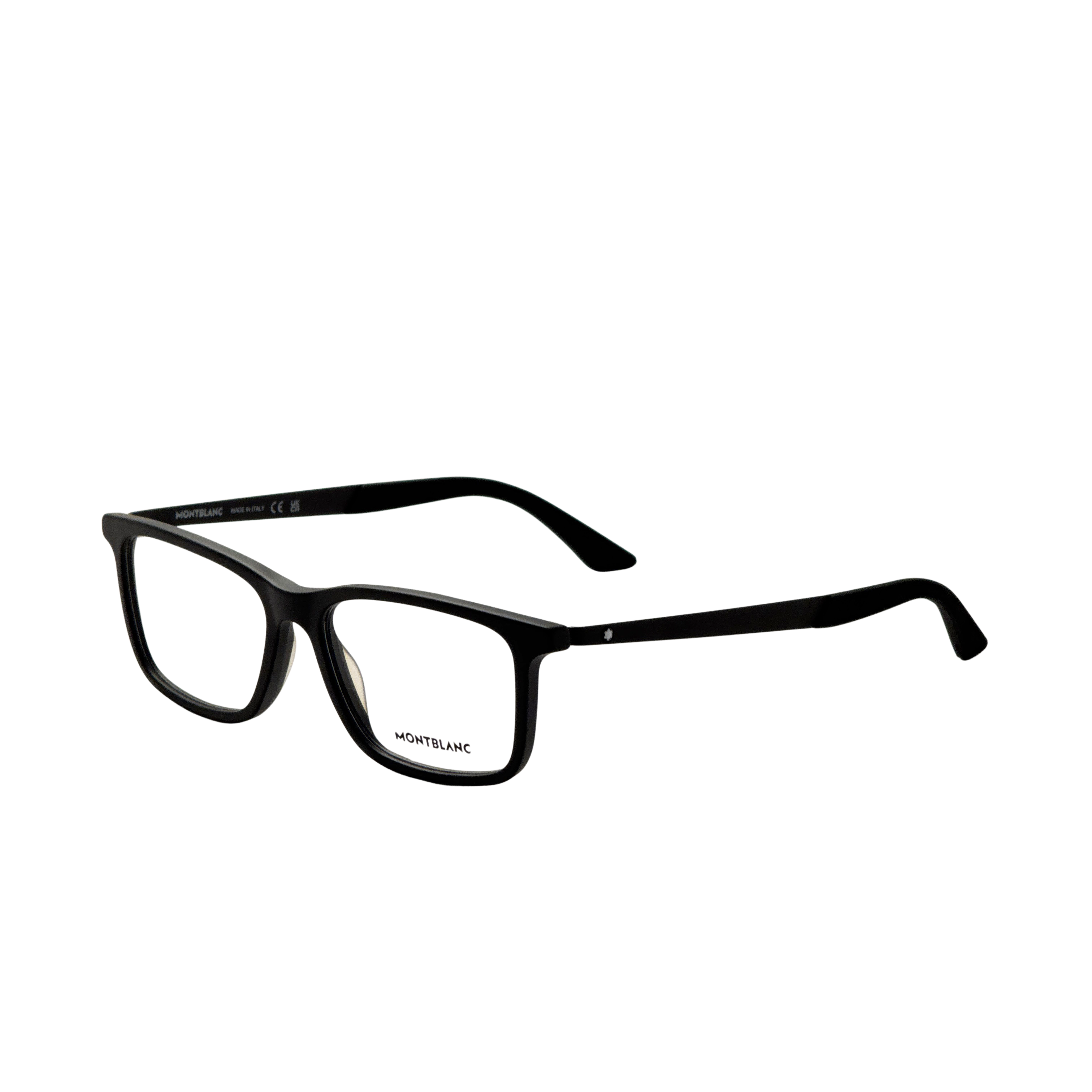 Montblanc Men's 55 mm Black Eyeglasses MB0333O-001-55