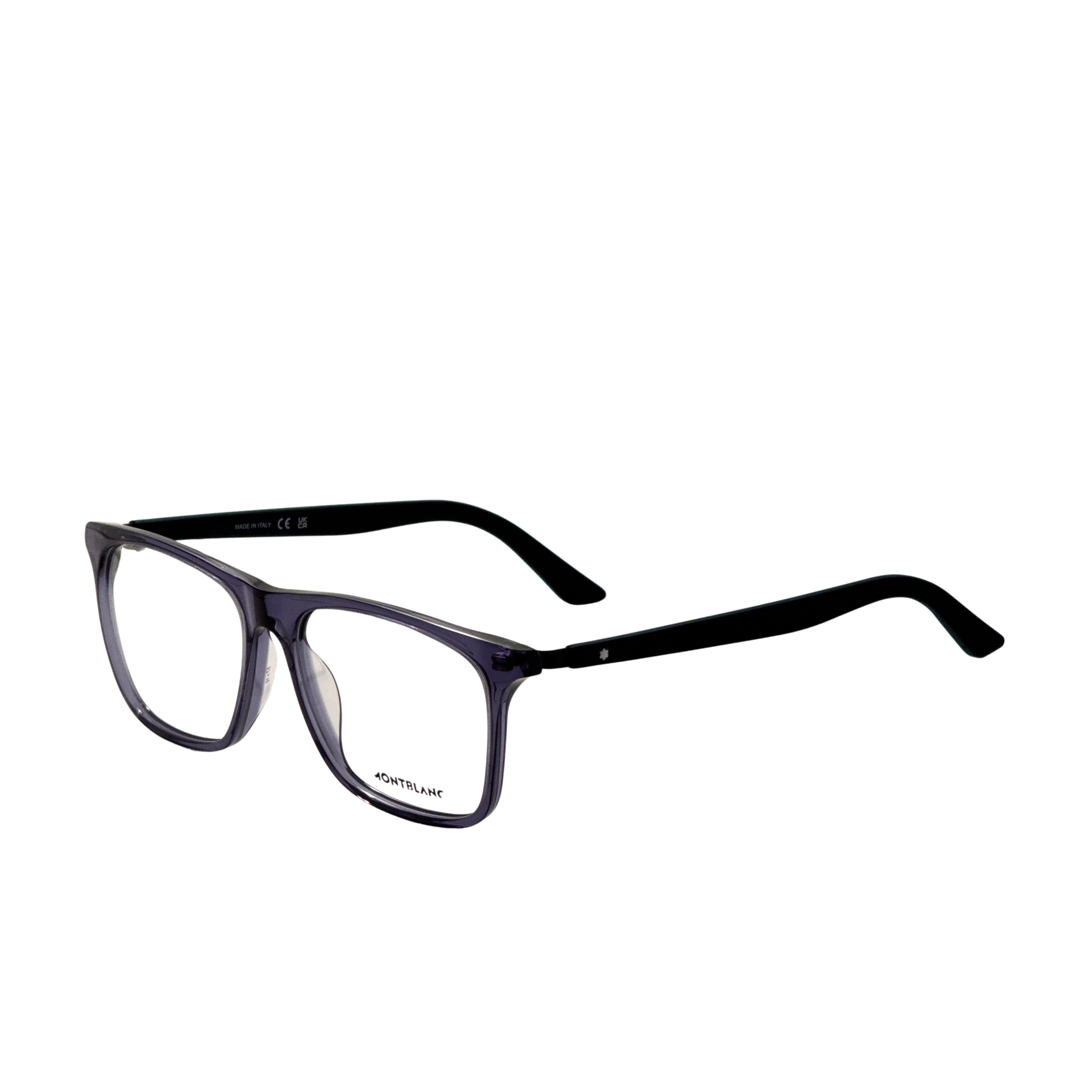 Montblanc Men's 57 mm Blue Eyeglasses MB0359O-010-57