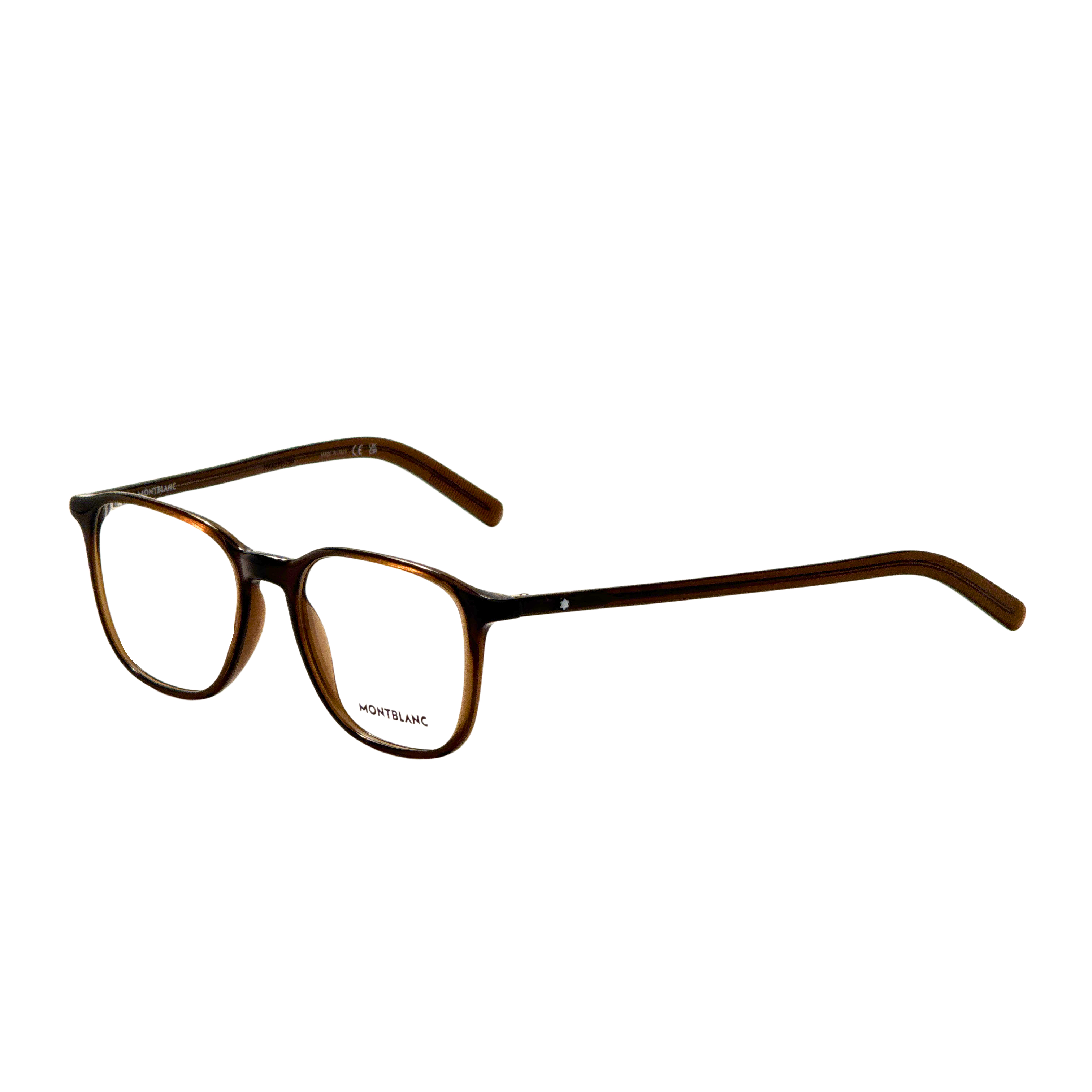 Montblanc Men's 52 mm Dark Grey Eyeglasses MB0386O-003-52