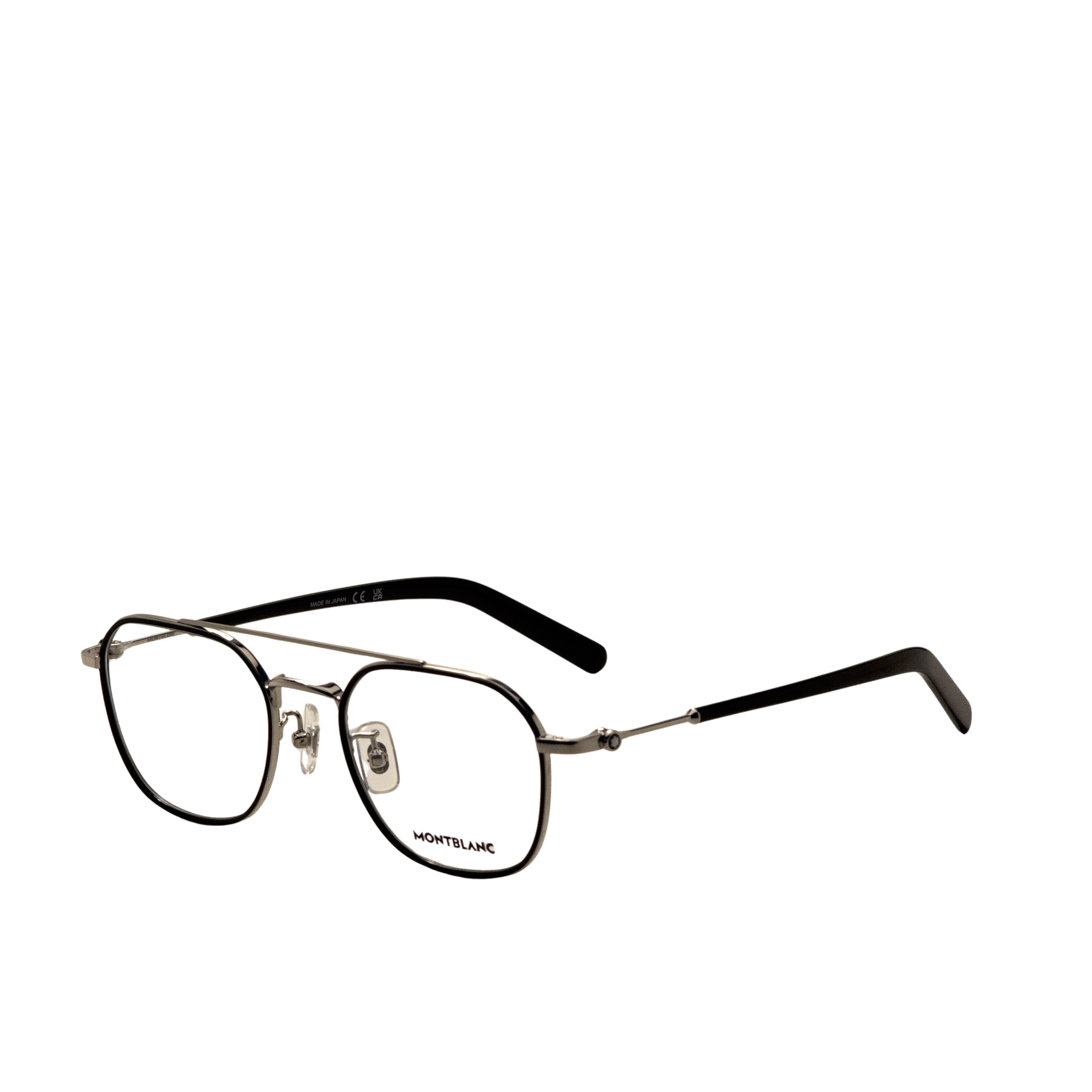 Montblanc Men's 51 mm Silver Eyeglasses MB0391OA-001-51