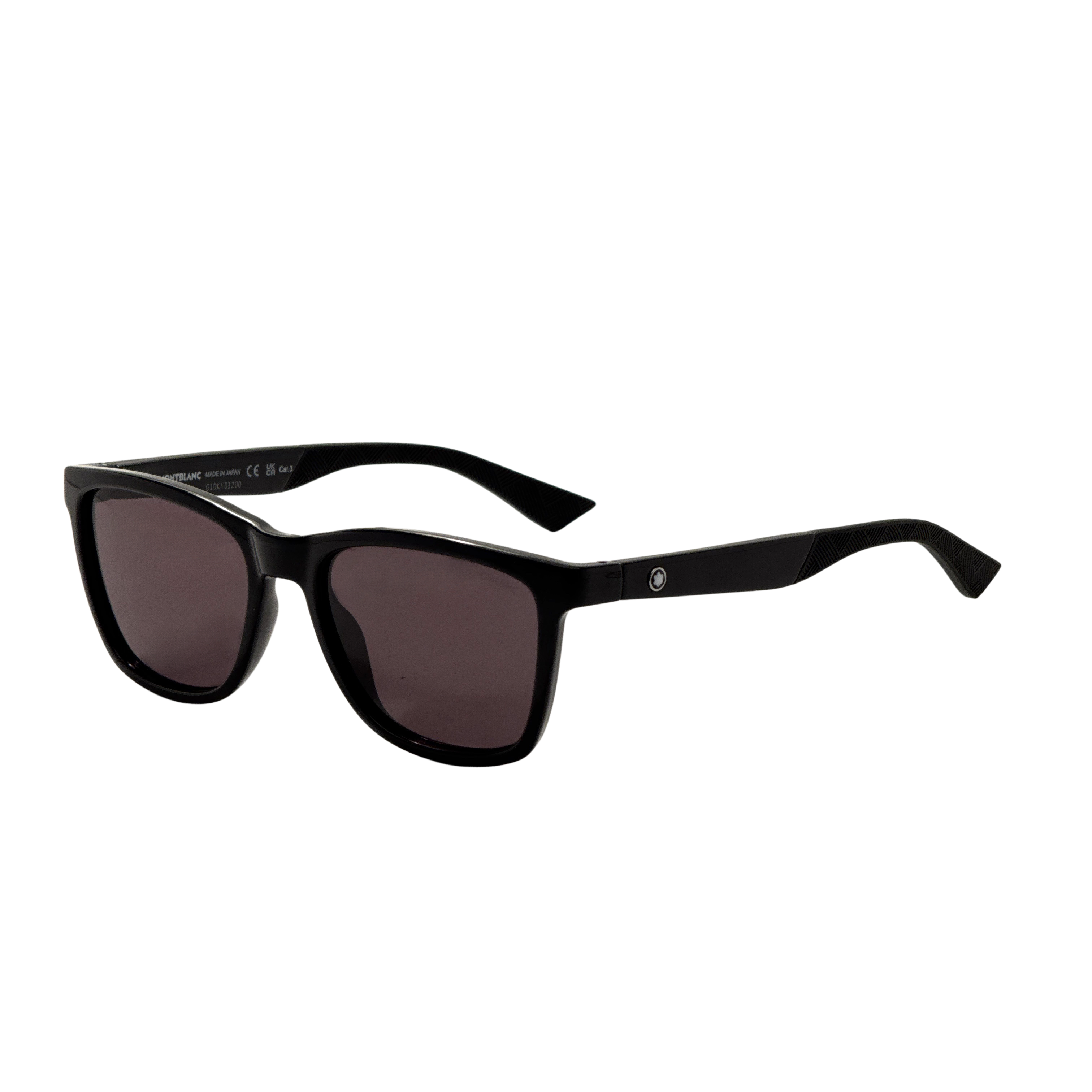 Montblanc Men's 55 mm Black Sunglasses MB0399S-006