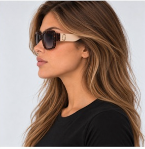 Marc Jacobs Women's 53mm Havana Beige Sunglasses MARC647-S-US-XLT-53
