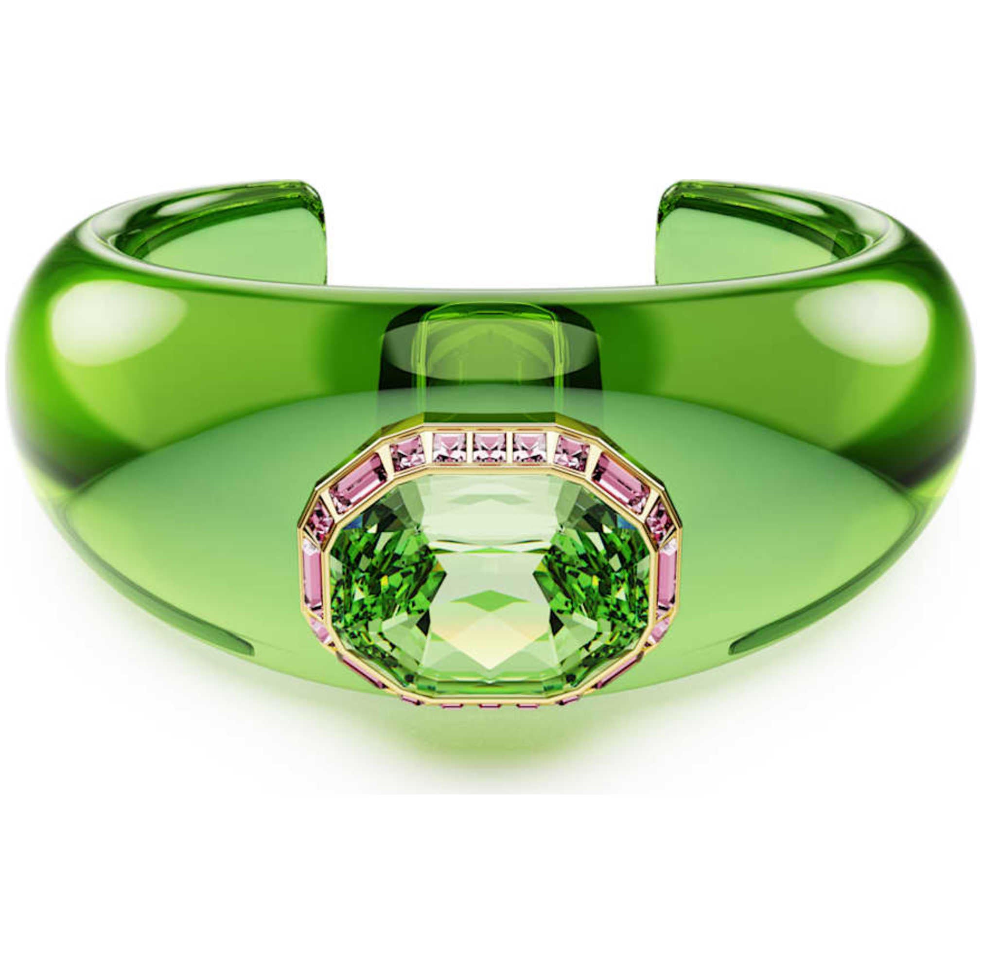 צמיד Dulcis עם קריסטל ירוק של Swarovski