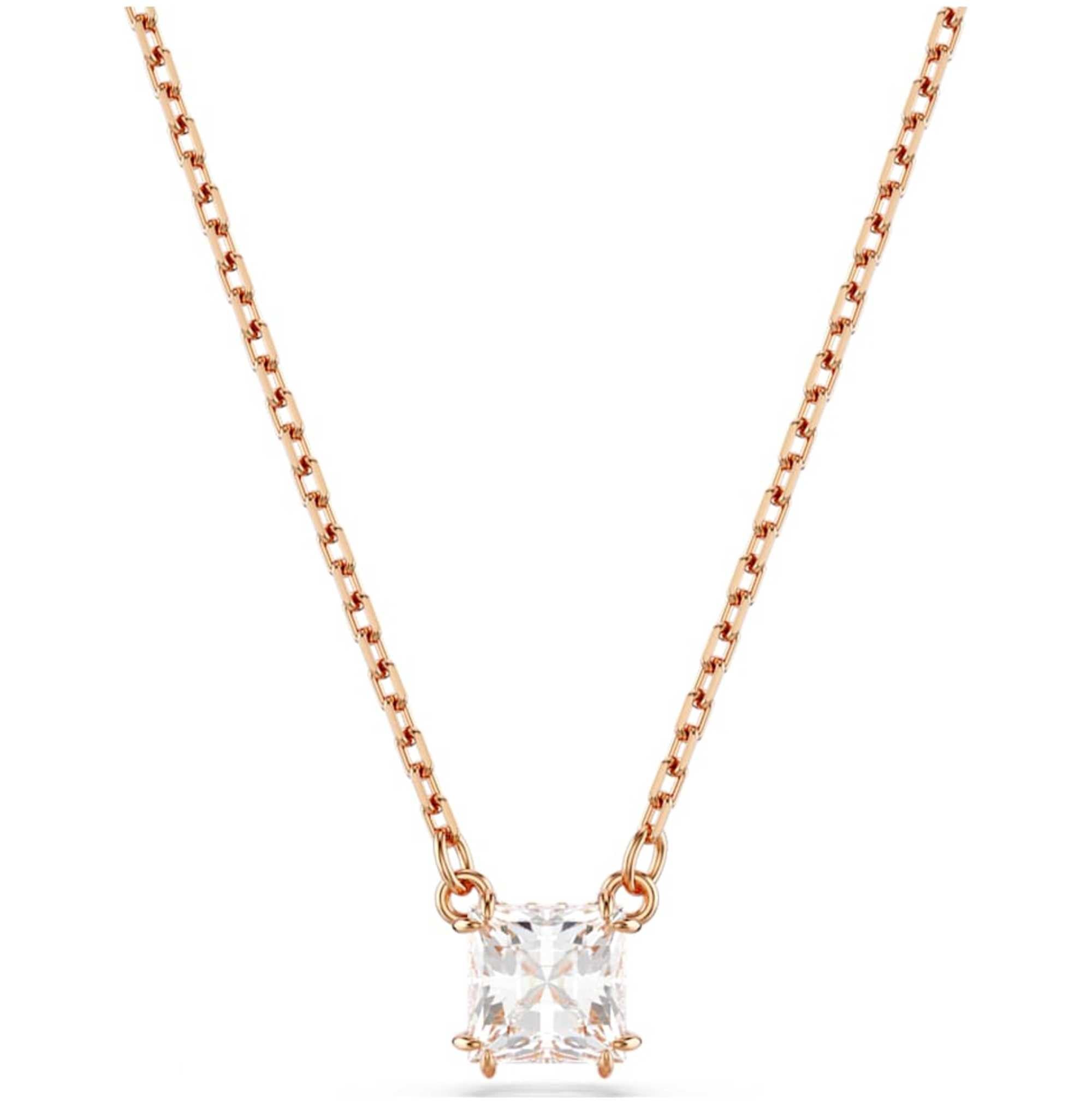 שרשרת Stilla עם קריסטל לבן של Swarovski