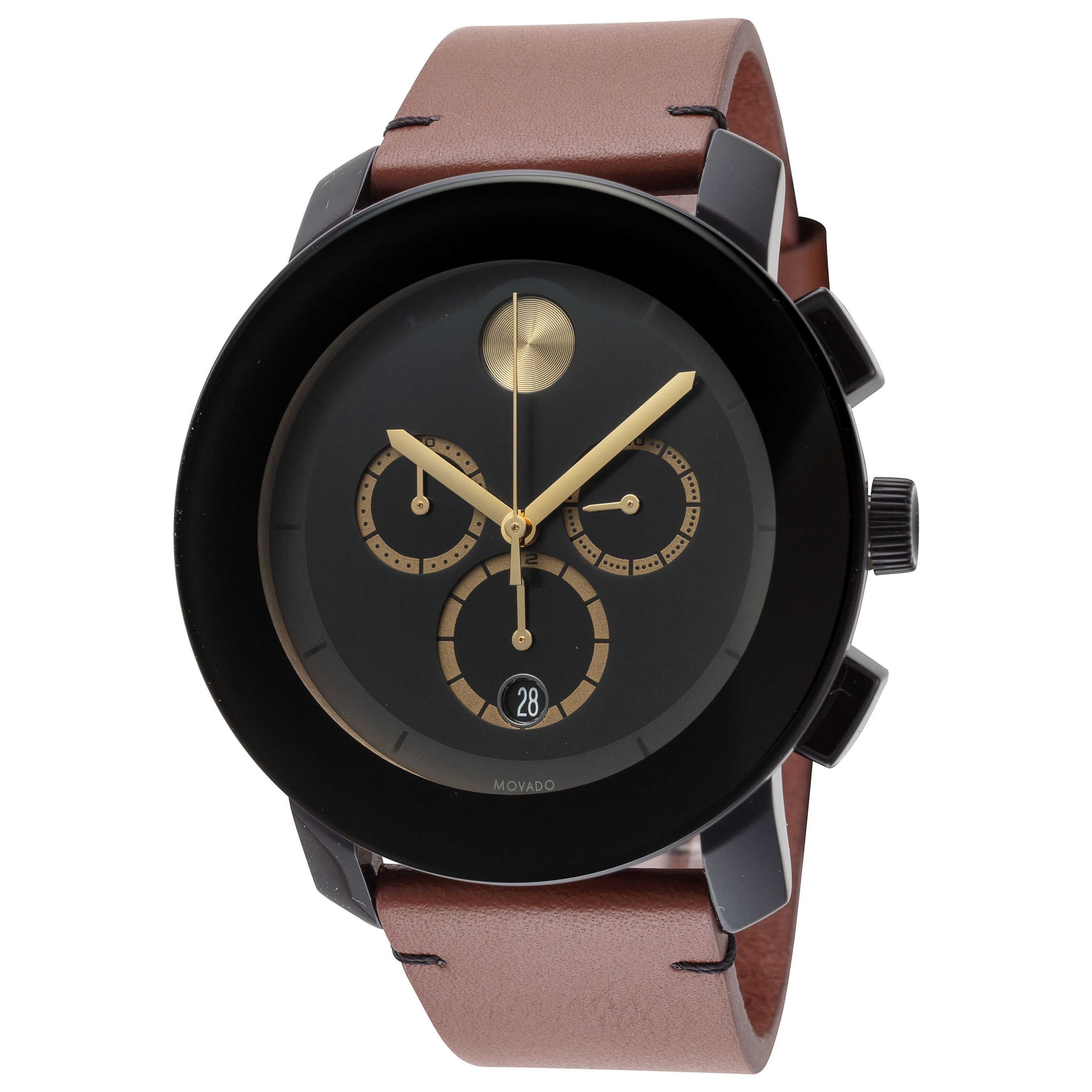 שעון Movado דגם Bold לגברים 44 מ״מ כרונוגרף קוורץ