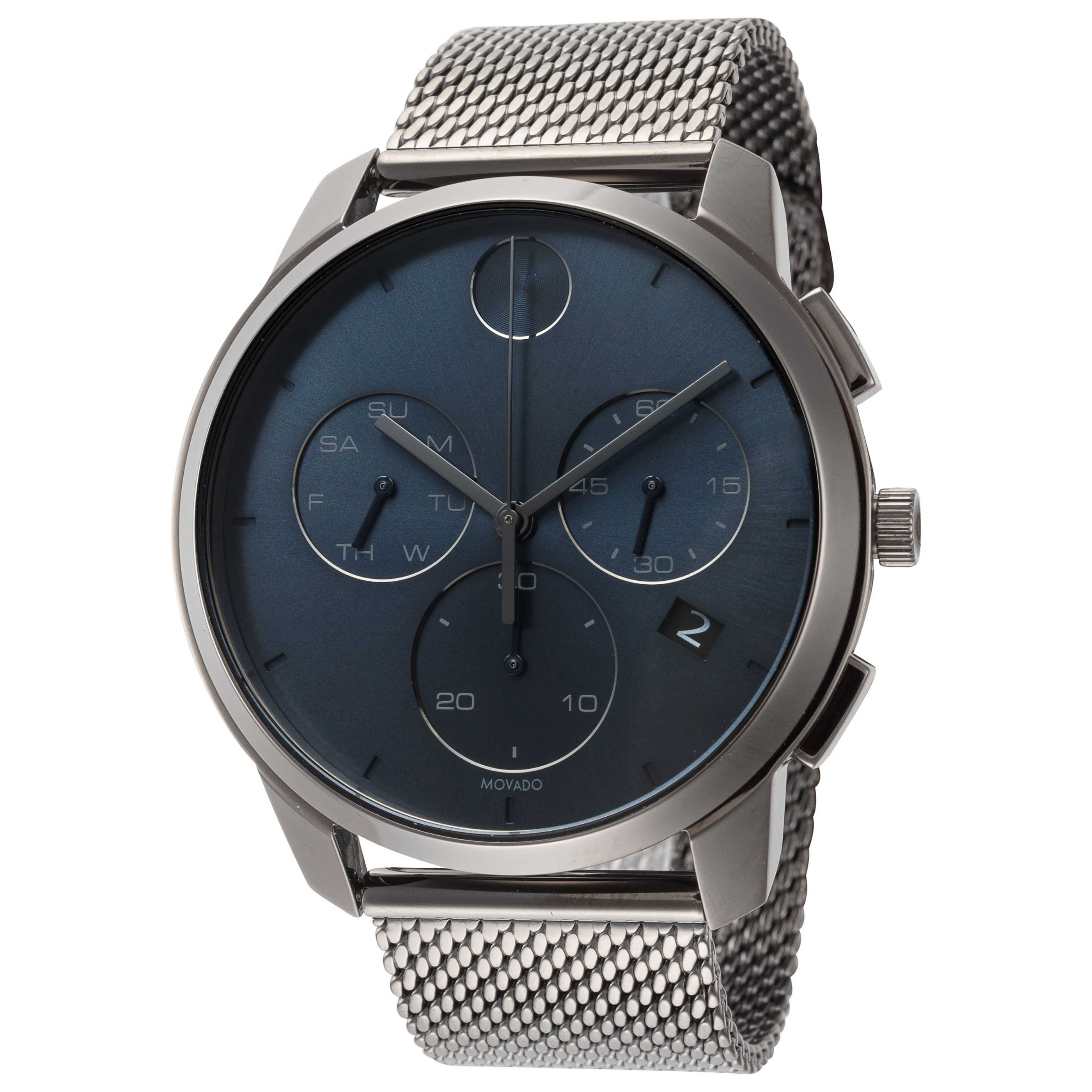 שעון Movado דגם Thin לגברים 42 מ״מ כרונוגרף קוורץ