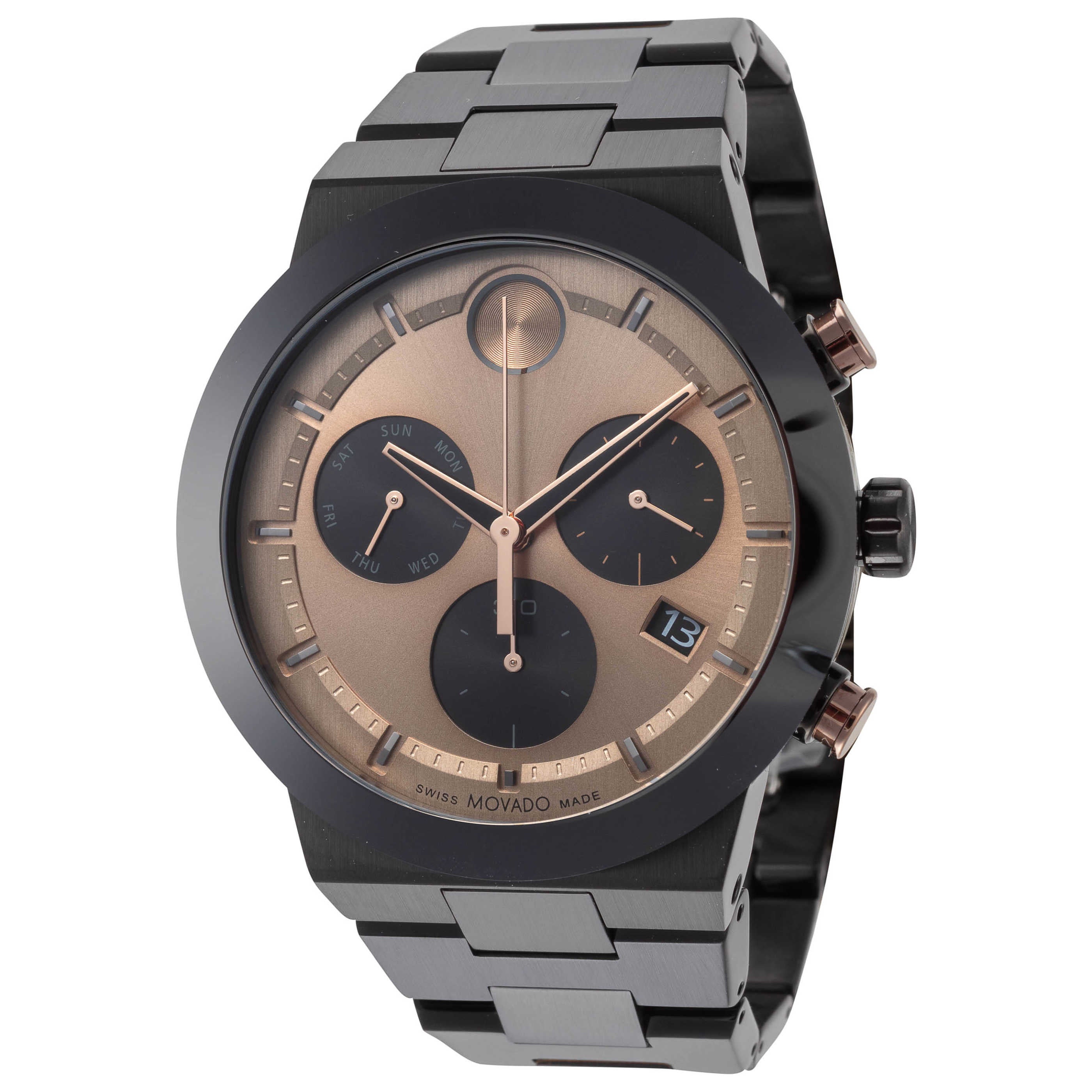 שעון לגבר Bold של Movado, קוורץ, 44 מ״מ