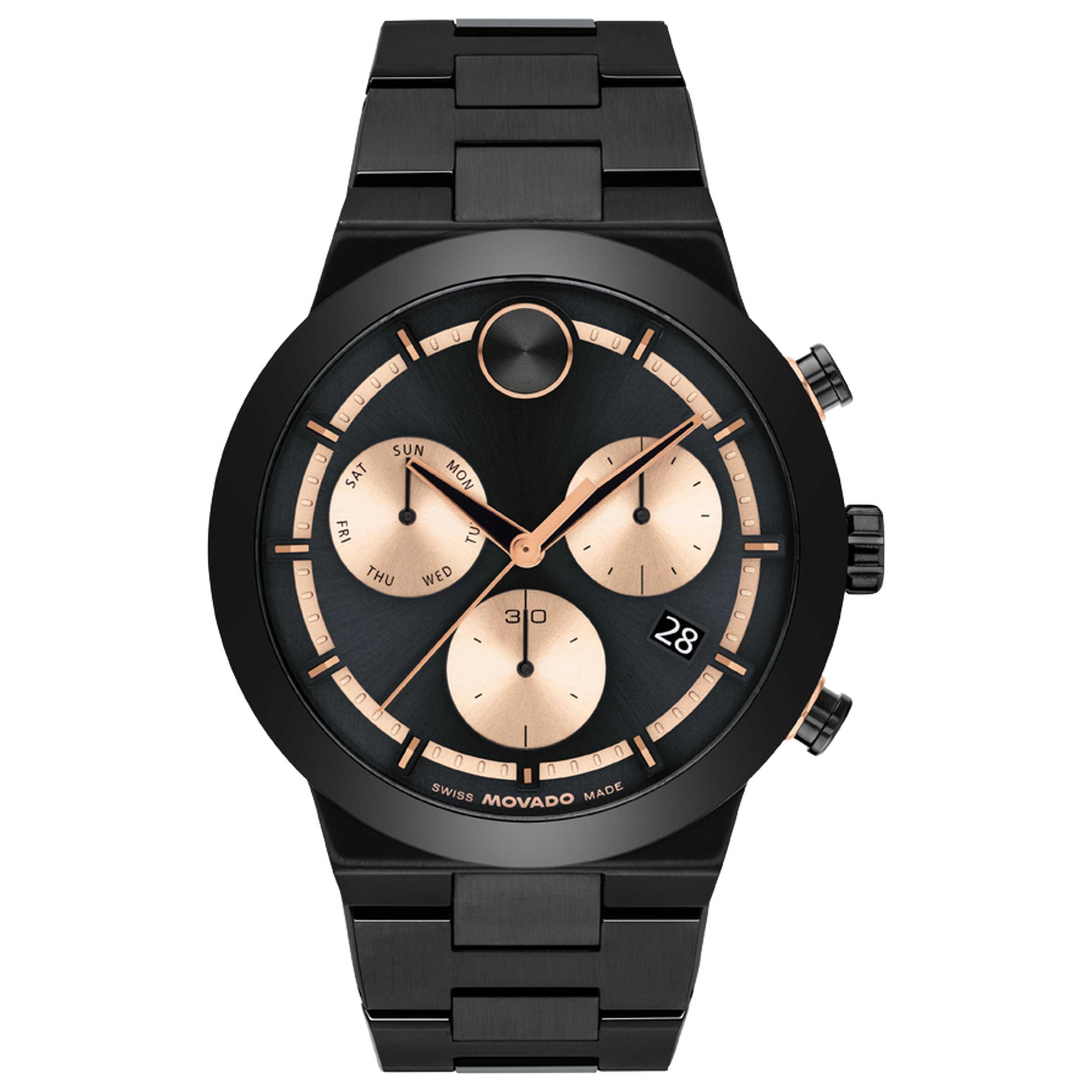 שעון לגבר Bold של Movado, קוורץ, 45 מ״מ
