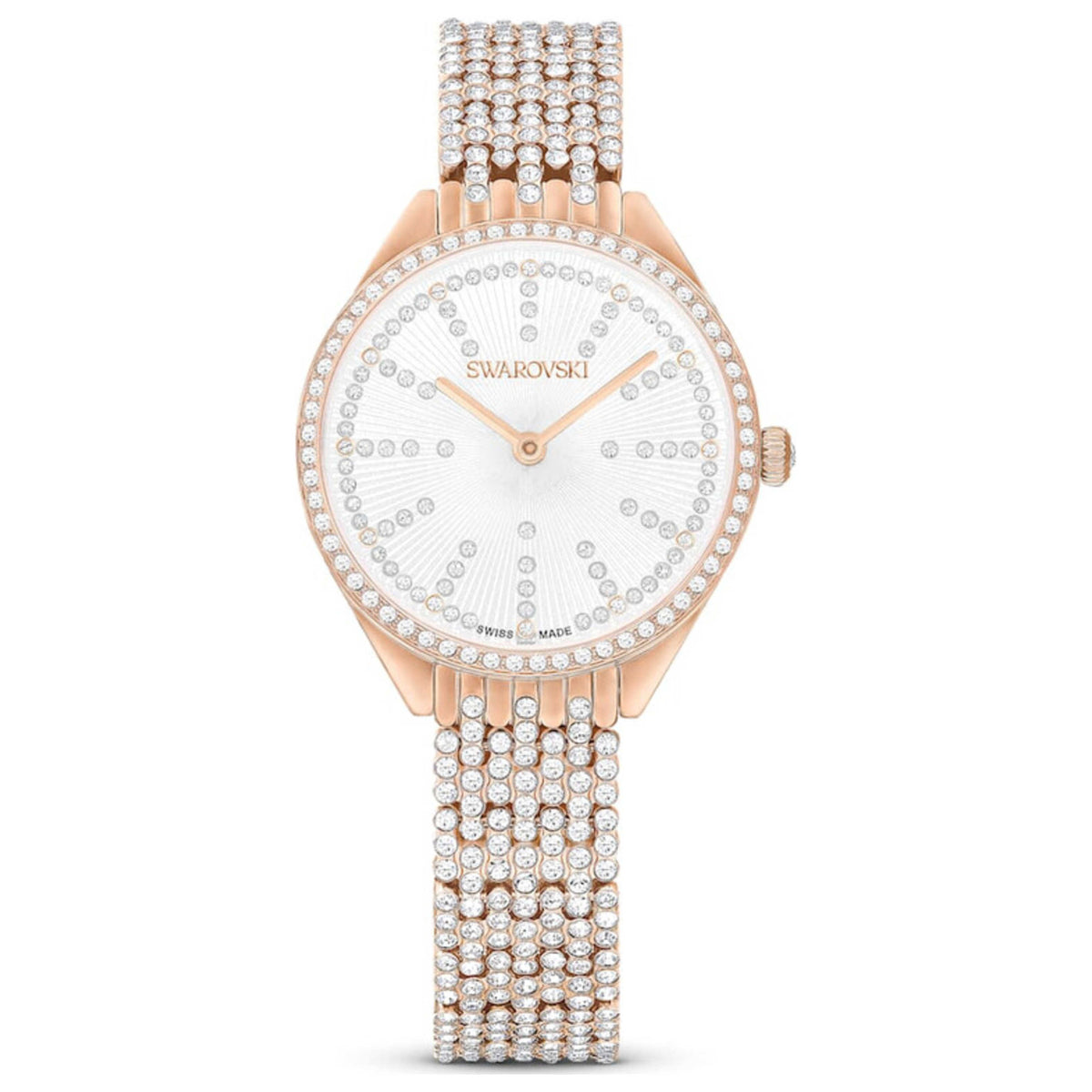 שעון Swarovski דגם Attract לנשים 30 מ״מ קוורץ