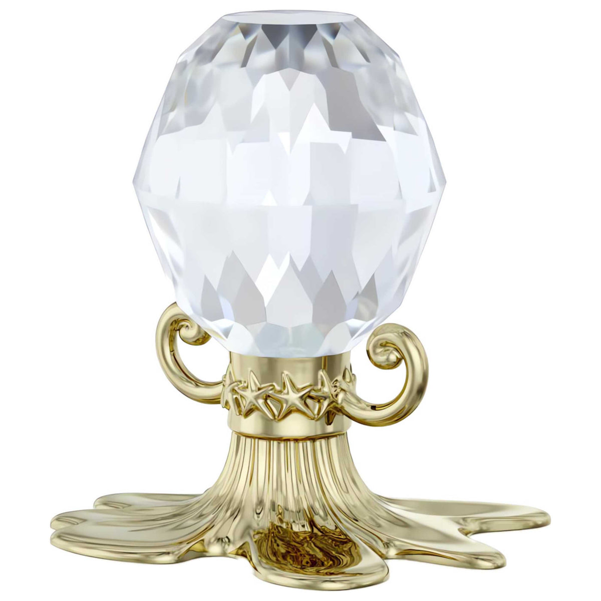 פסלון Zodiac: Acquarius עם קריסטלים לבנים של Swarovski