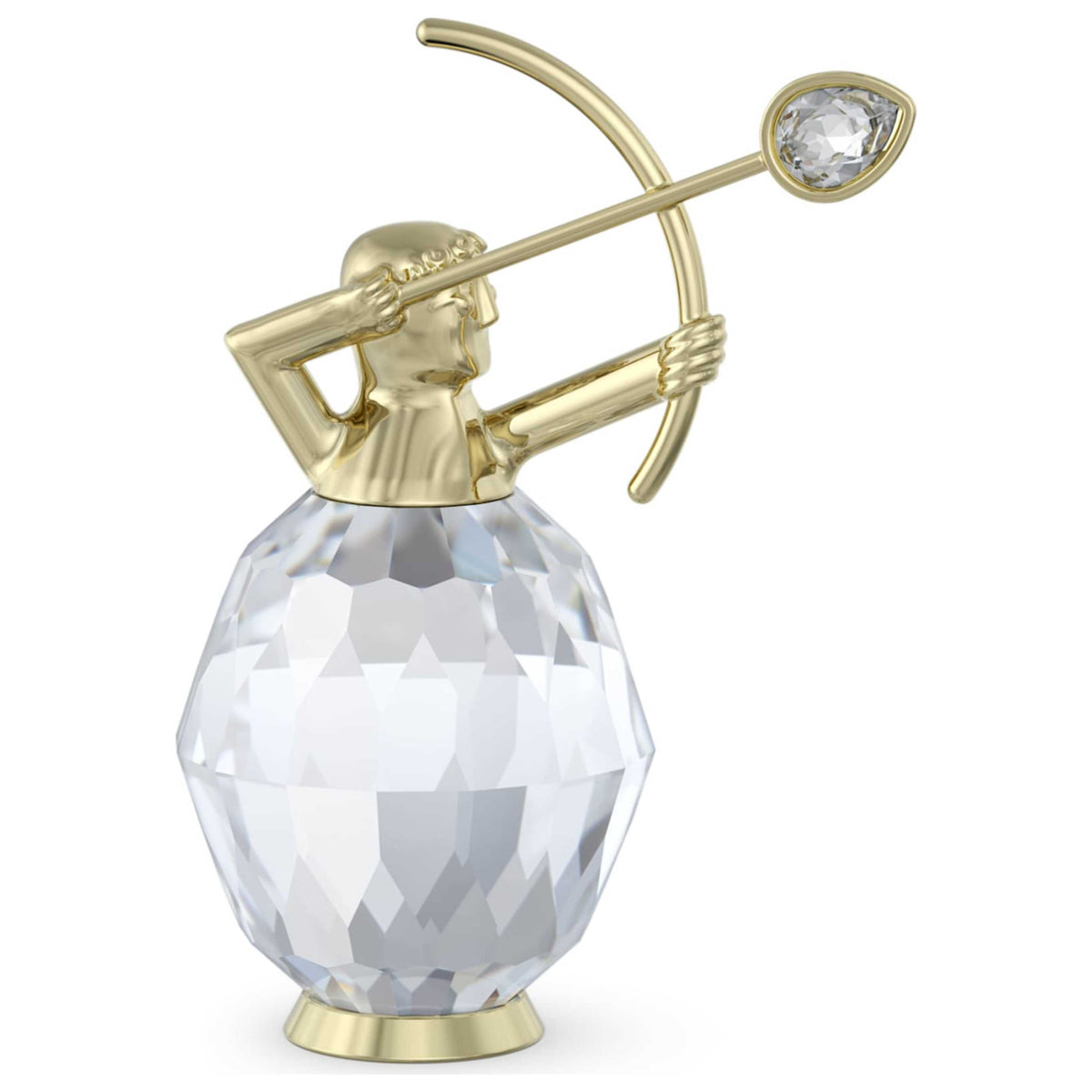 פסלון Zodiac: Saggitarius עם קריסטלים לבנים של Swarovski