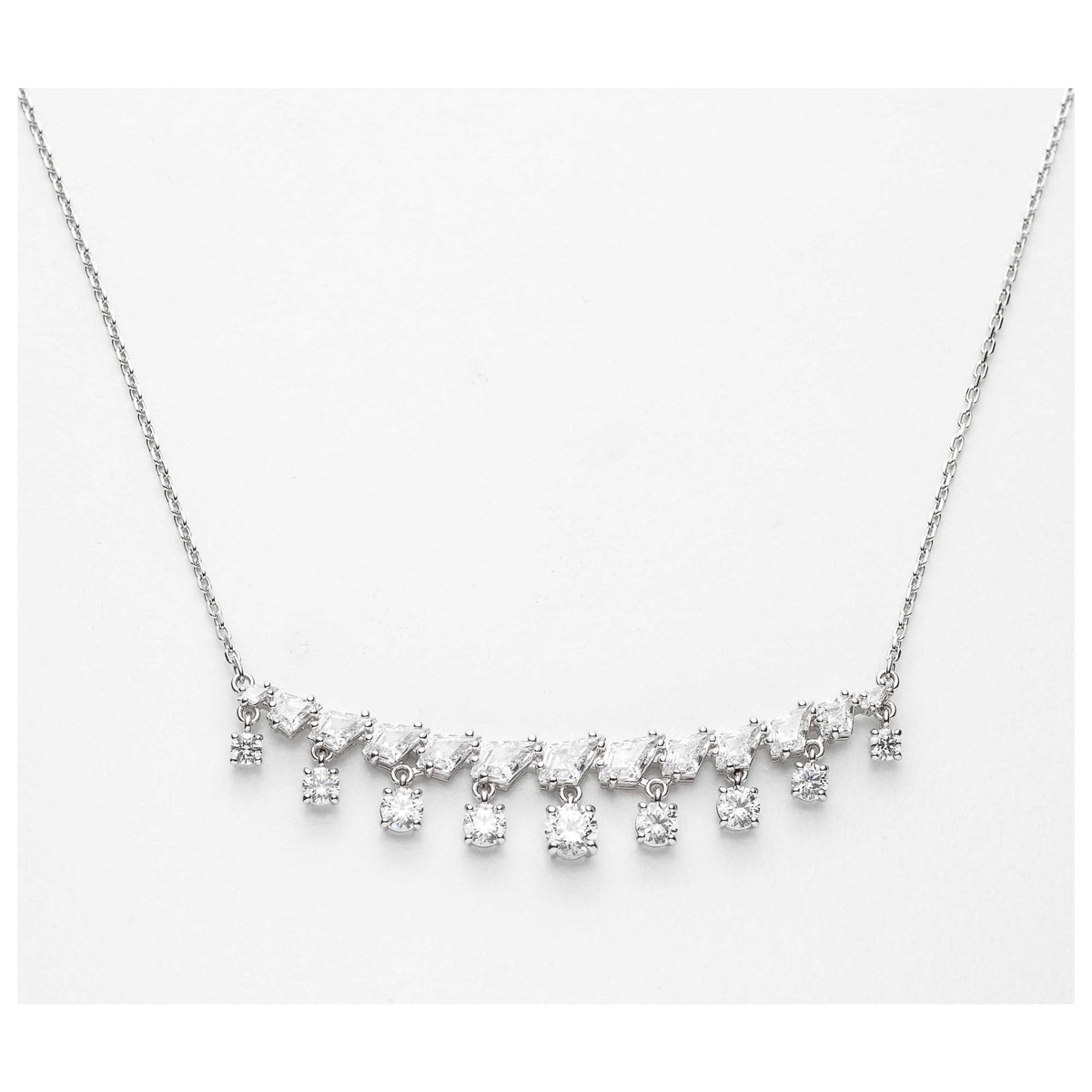 שרשרת Idyllia עם קריסטלים לבנים של Swarovski
