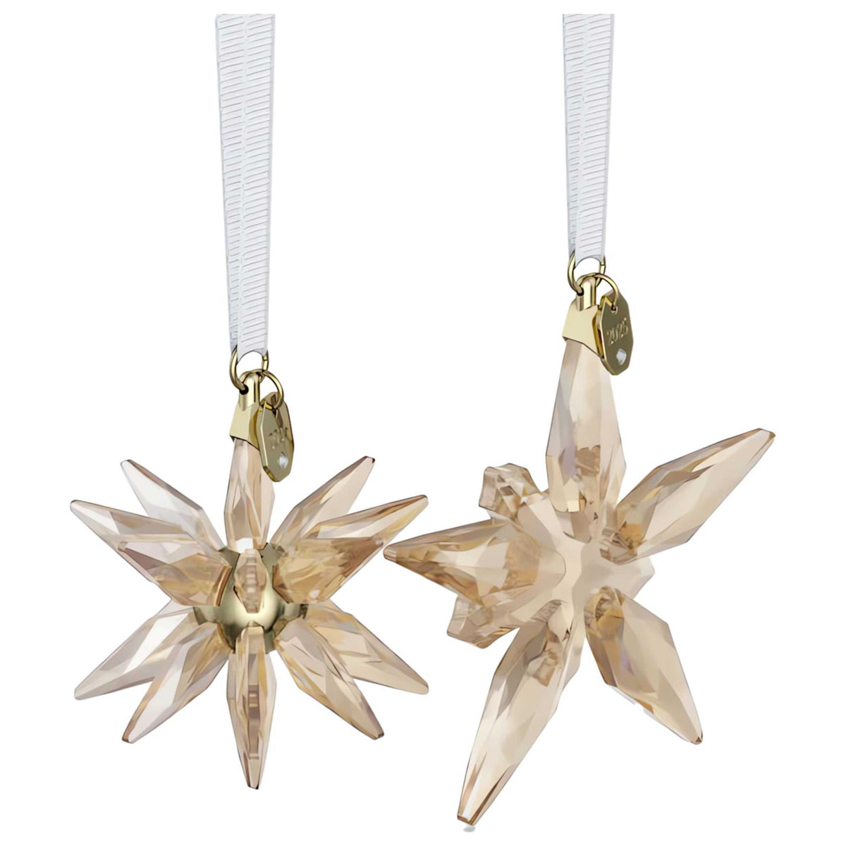 קישוט Annual Edition: Ornament Set עם קריסטלים בגוון זהב של Swarovski