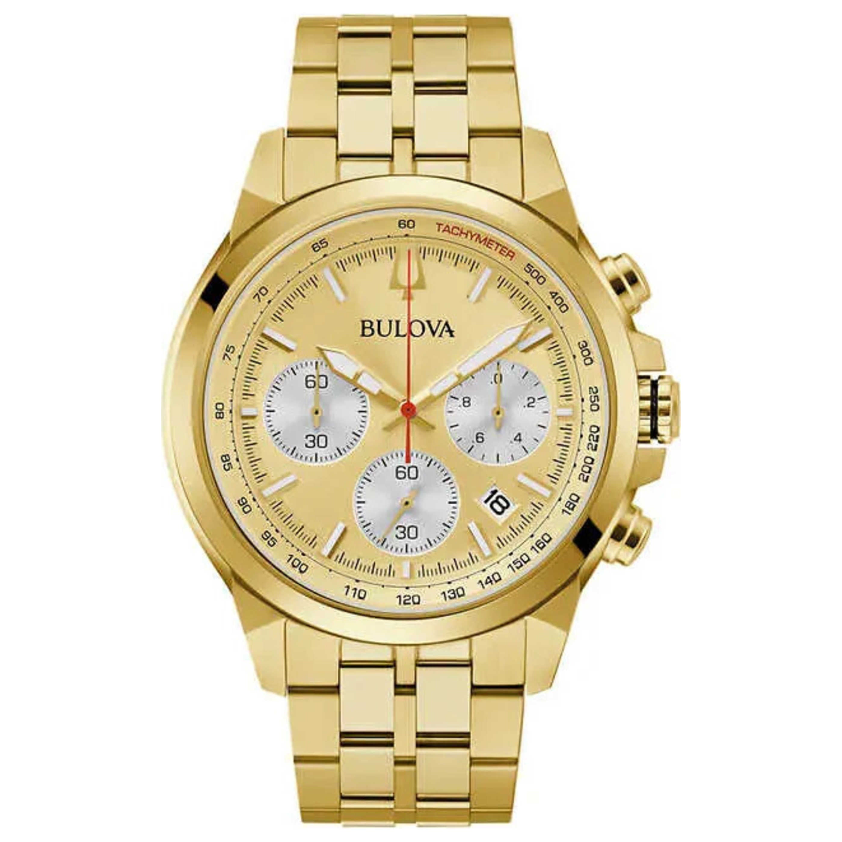 שעון לגבר Classic של Bulova, קוורץ, 45 מ״מ