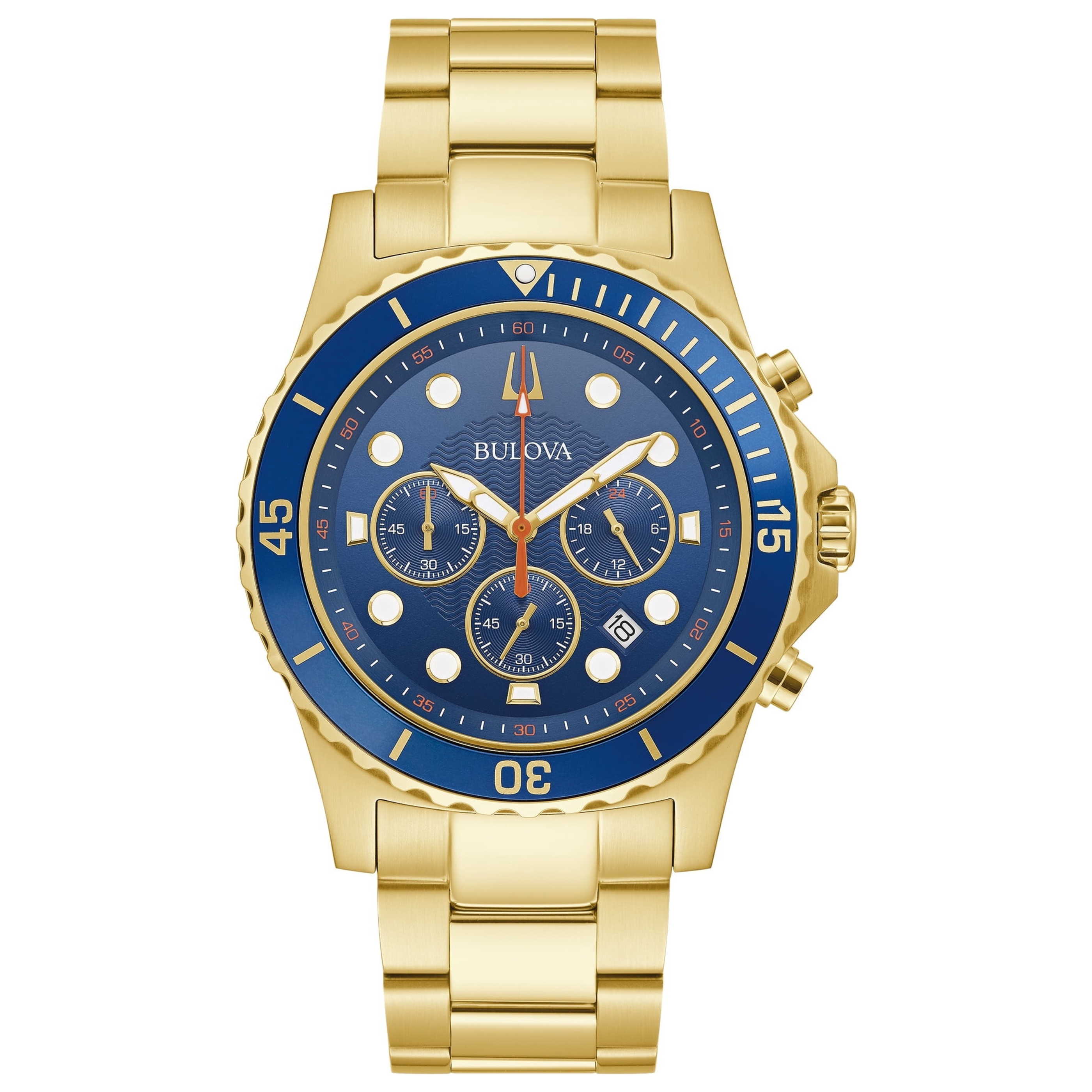 שעון לגבר Classic של Bulova, קוורץ, 44 מ״מ
