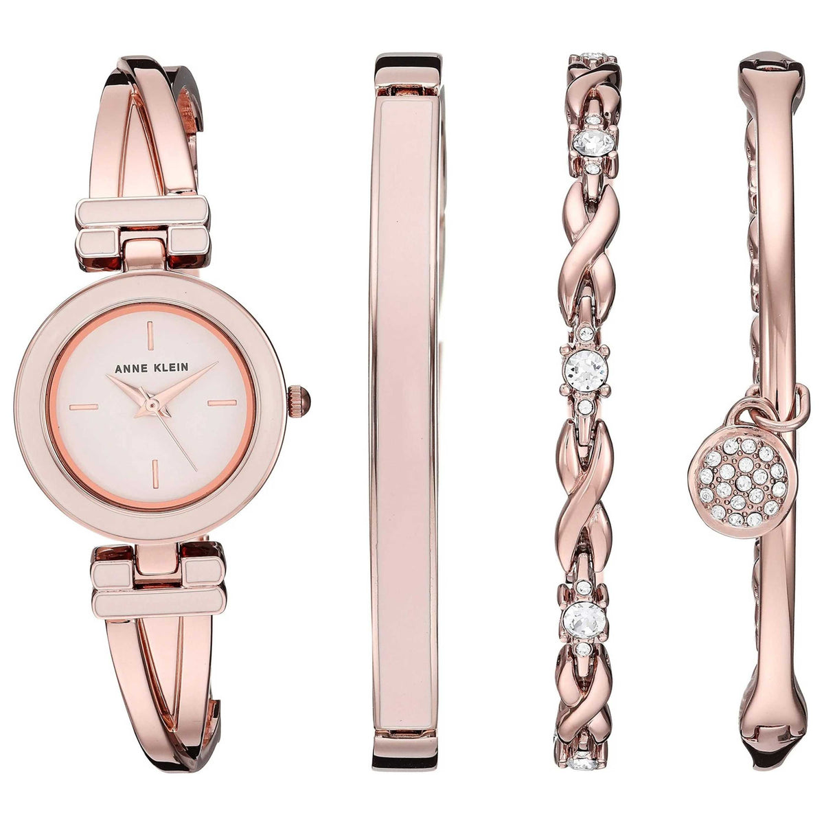 שעון לאישה Classic של Anne Klein, קוורץ, 24.5 מ״מ