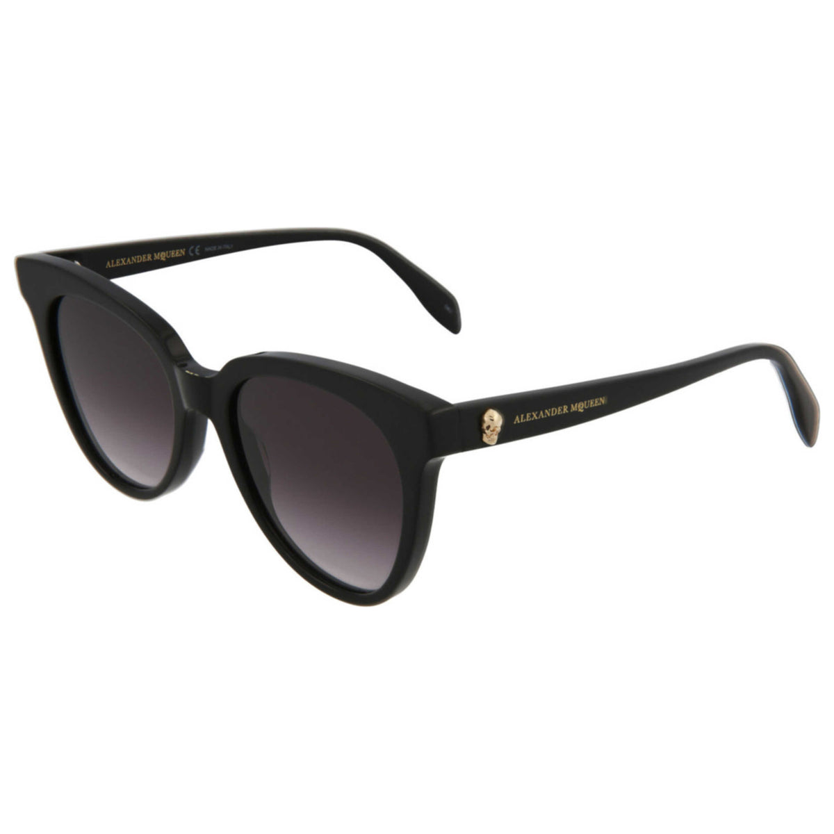 משקפי שמש Alexander McQueen דגם Am0159S לנשים 53 מ״מ בצבע שחור