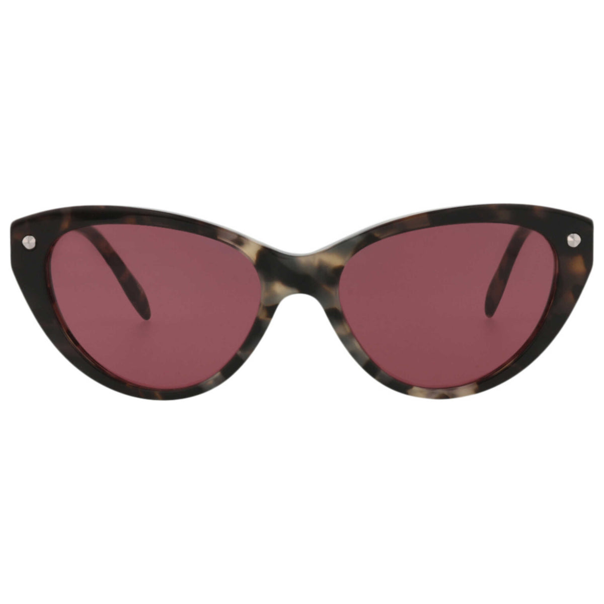 משקפי שמש Alexander McQueen דגם Am0189S לנשים 55 מ״מ בצבע הוואנה